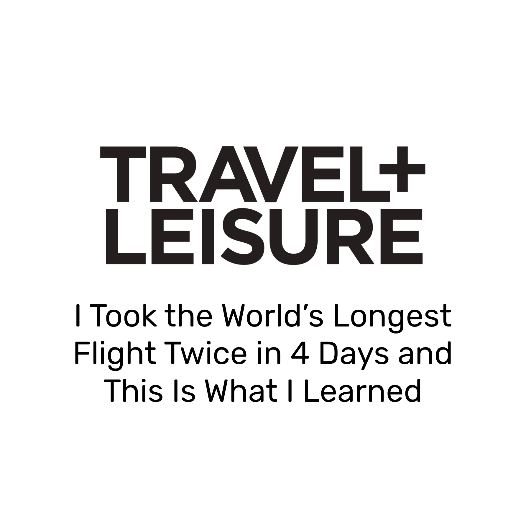 Travel + Leisure