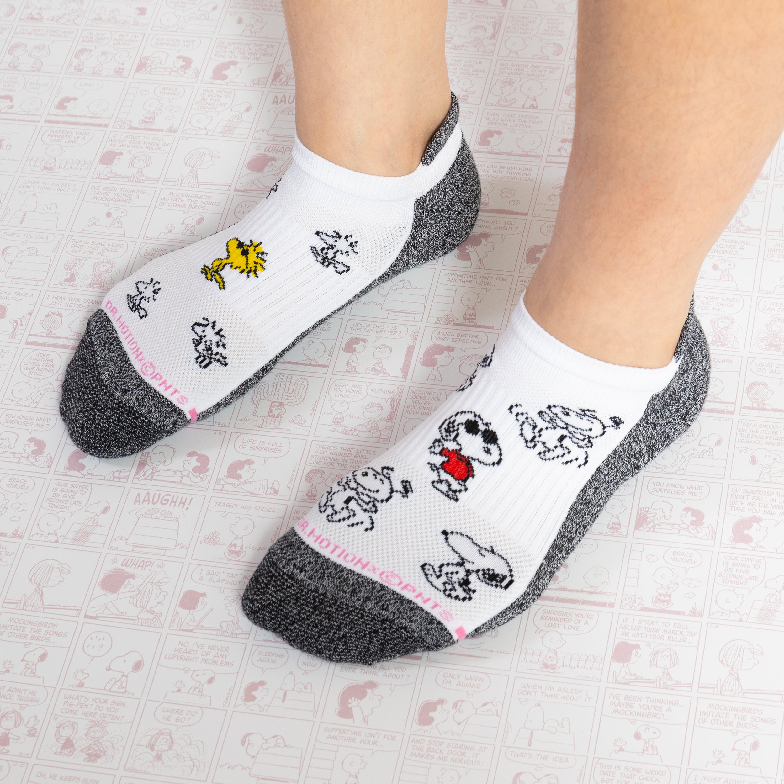 Multi Snoopy Deco | Ankle Compression Socks For Women