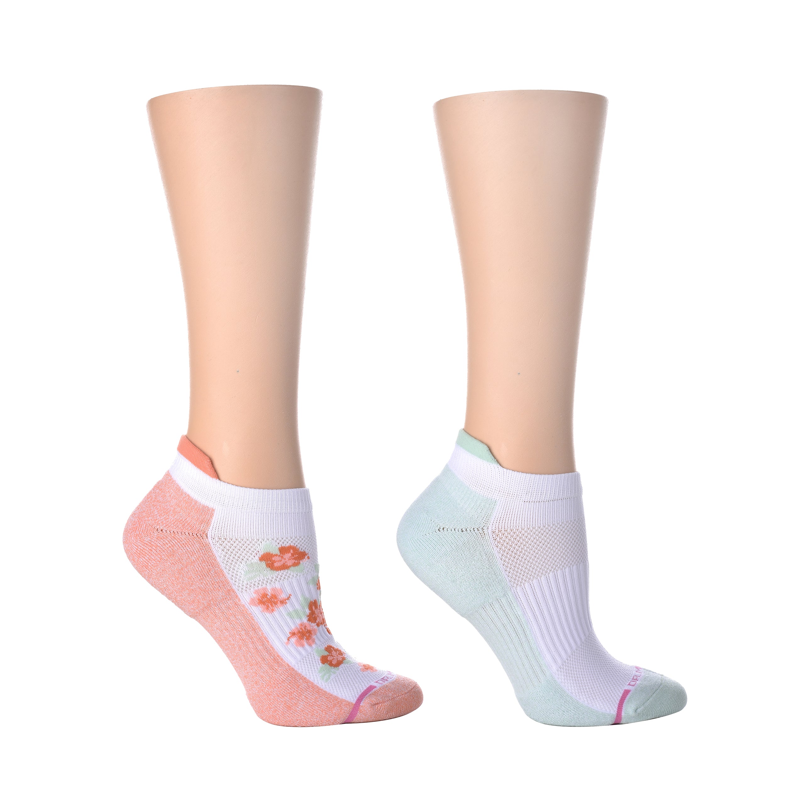 Hibiscus & Palm | Ankle Compression Socks For Women