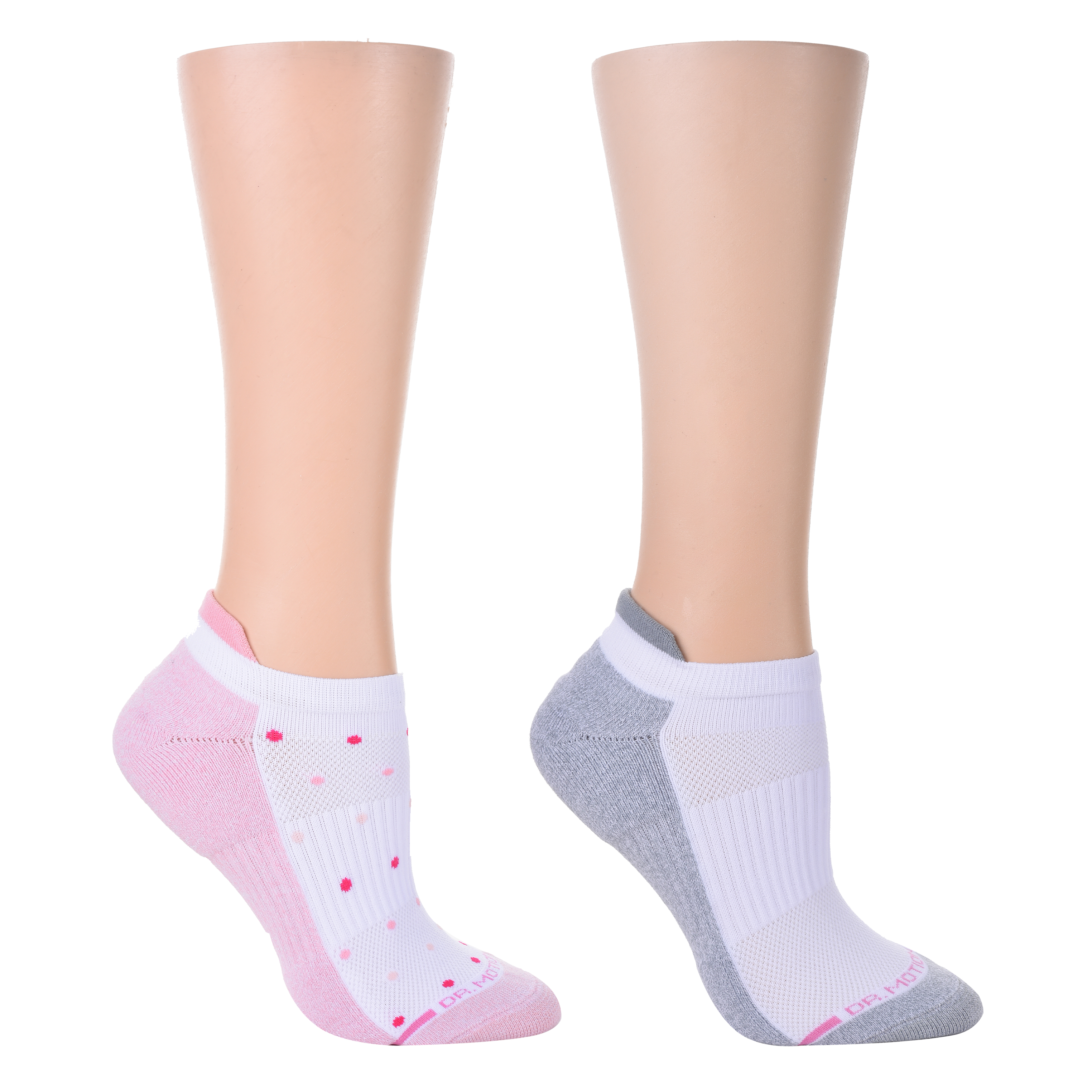 Tri Color Dots | Ankle Compression Socks For Women