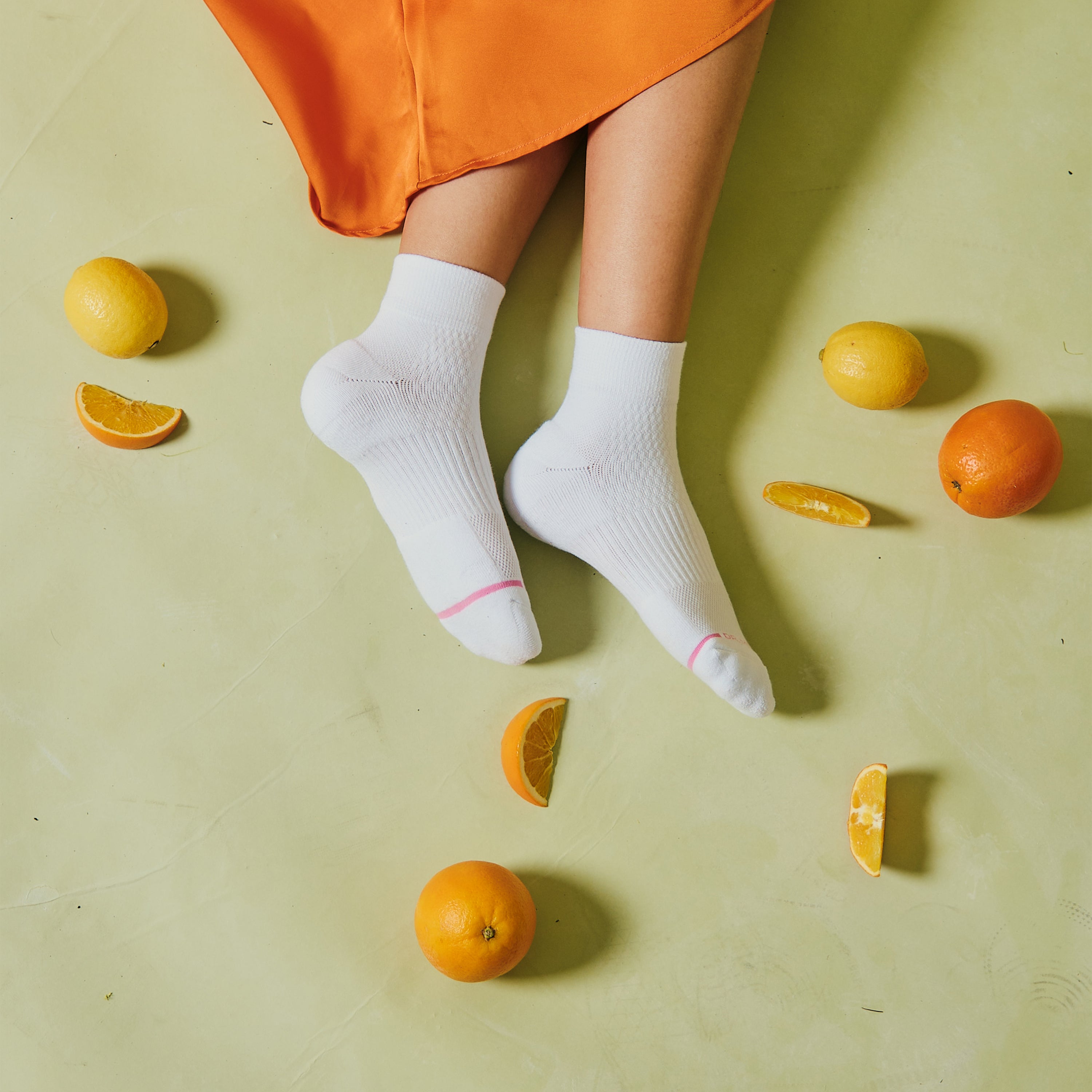 Pineapple | Quarter Compression Socks For Women