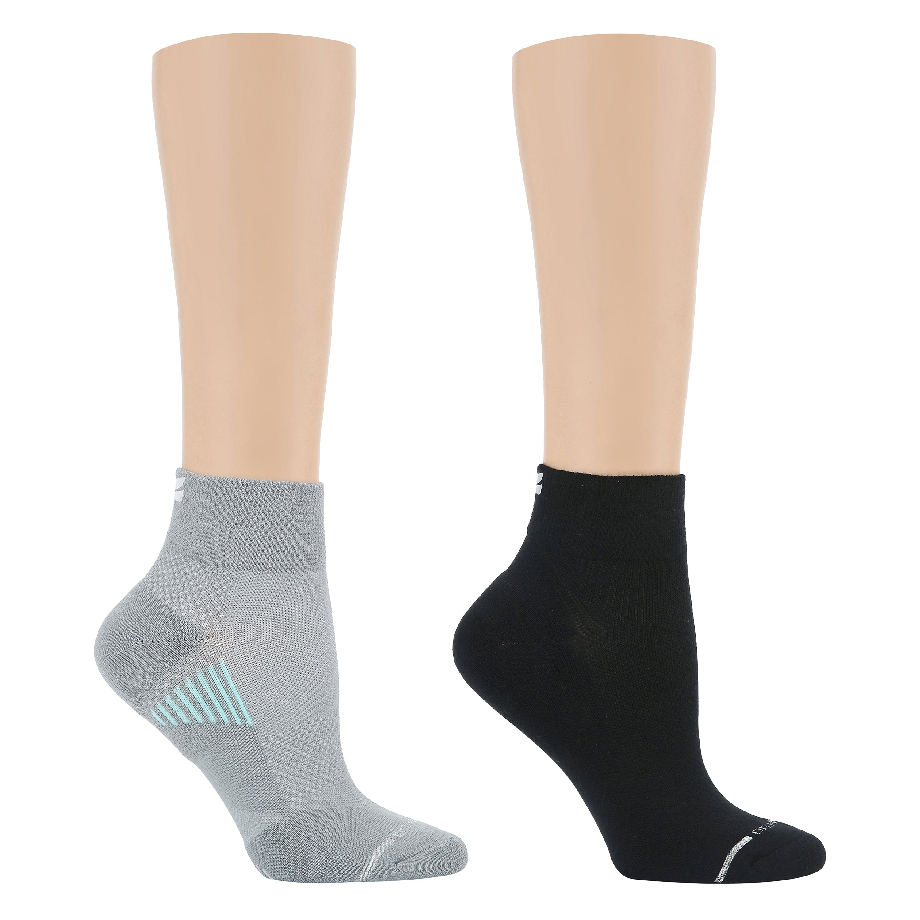 Pop Texture | Performance Quarter Compression Socks for Women