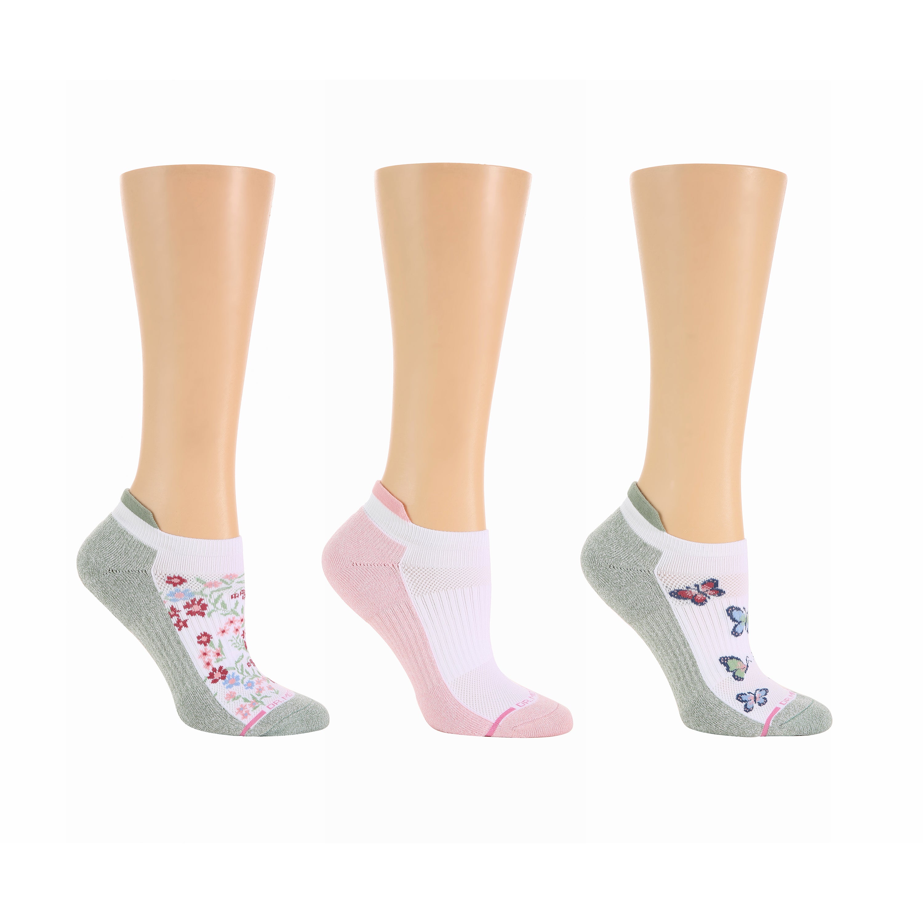 Wildflower Butterflies | Ankle Compression Socks For Women