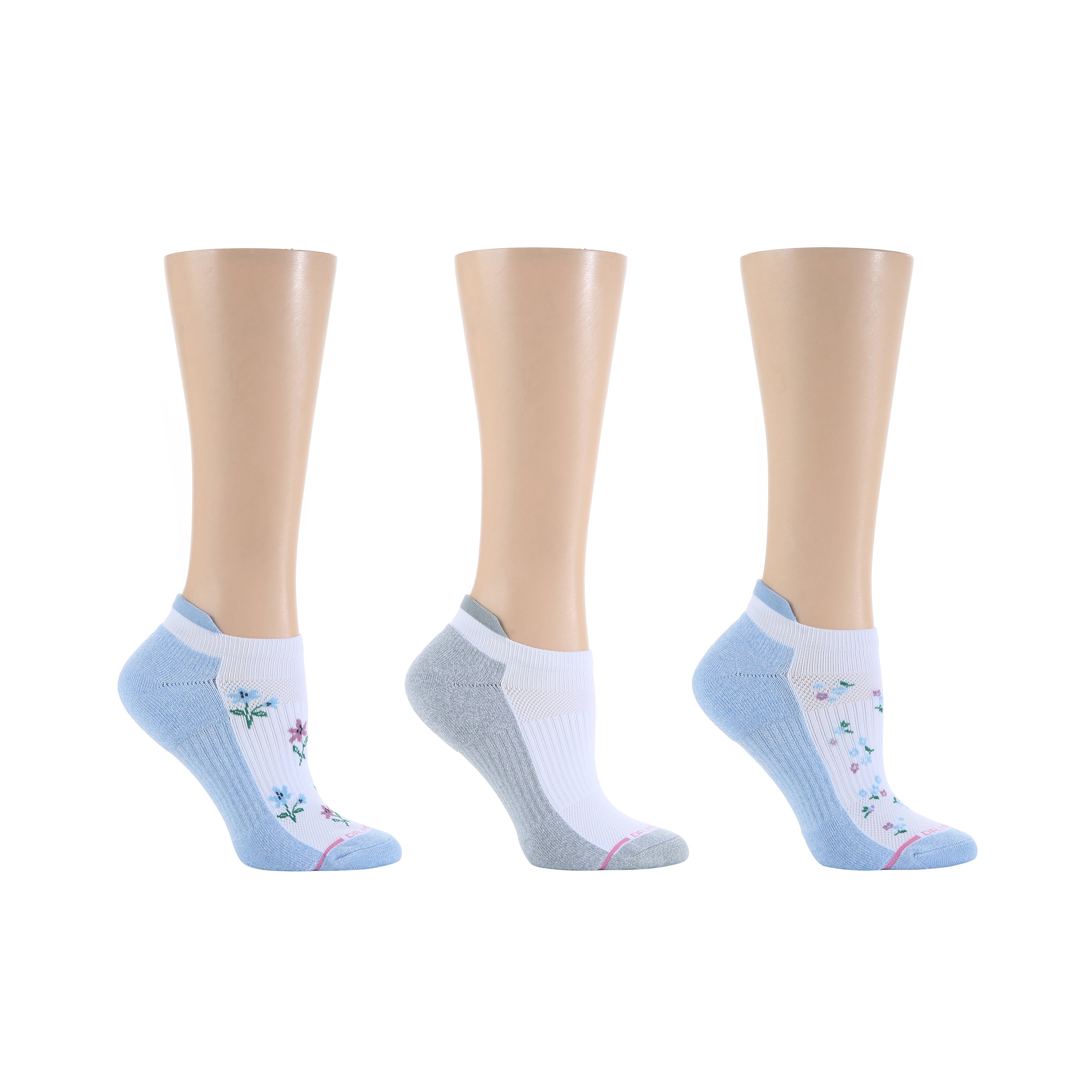 Lily Floral | Ankle Compression Socks For Women