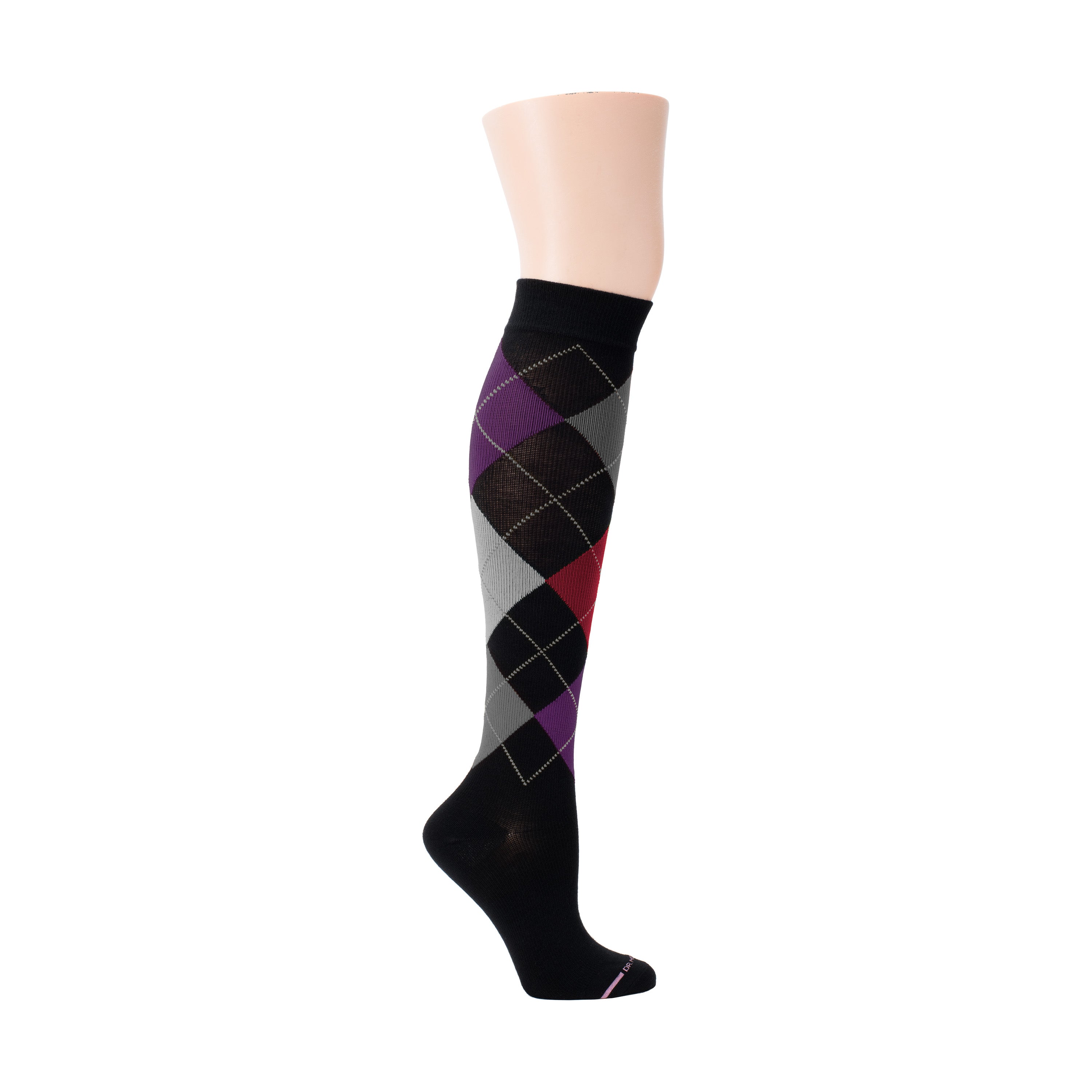 Argyle | Knee-High Compression Socks For Women