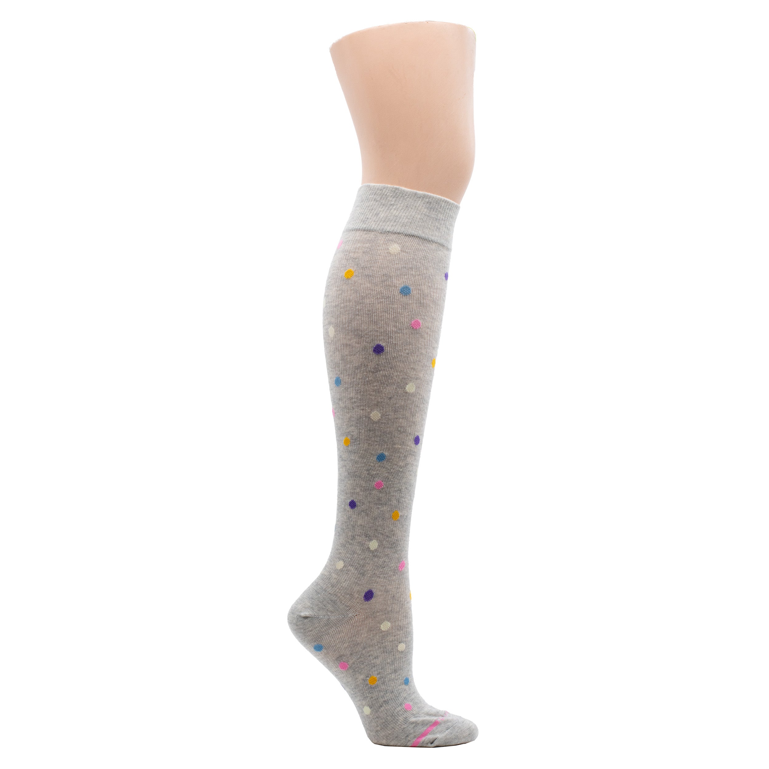 Dancing Dots | Knee-High Compression Socks For Women