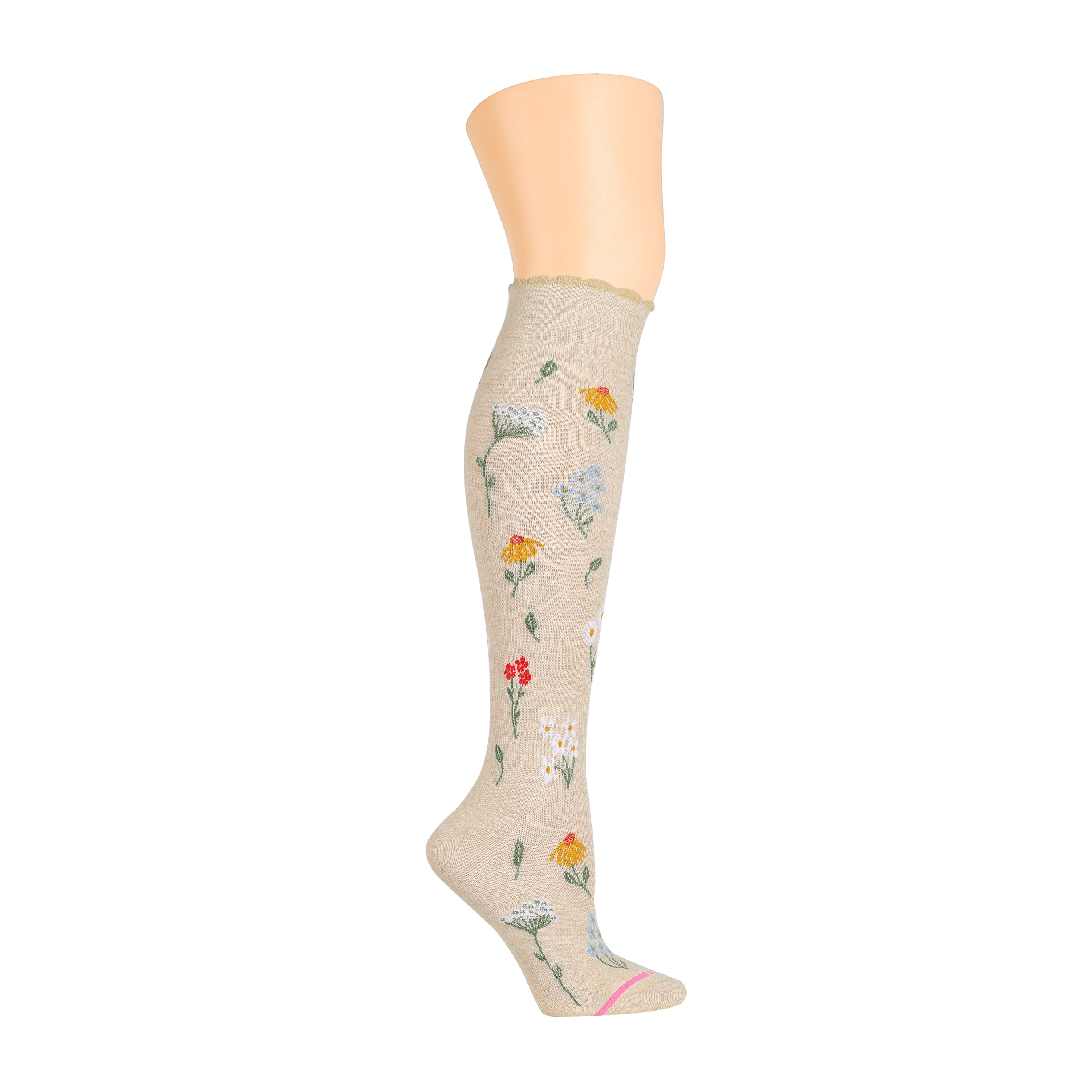Wildflowers | Knee-High Compression Socks For Women