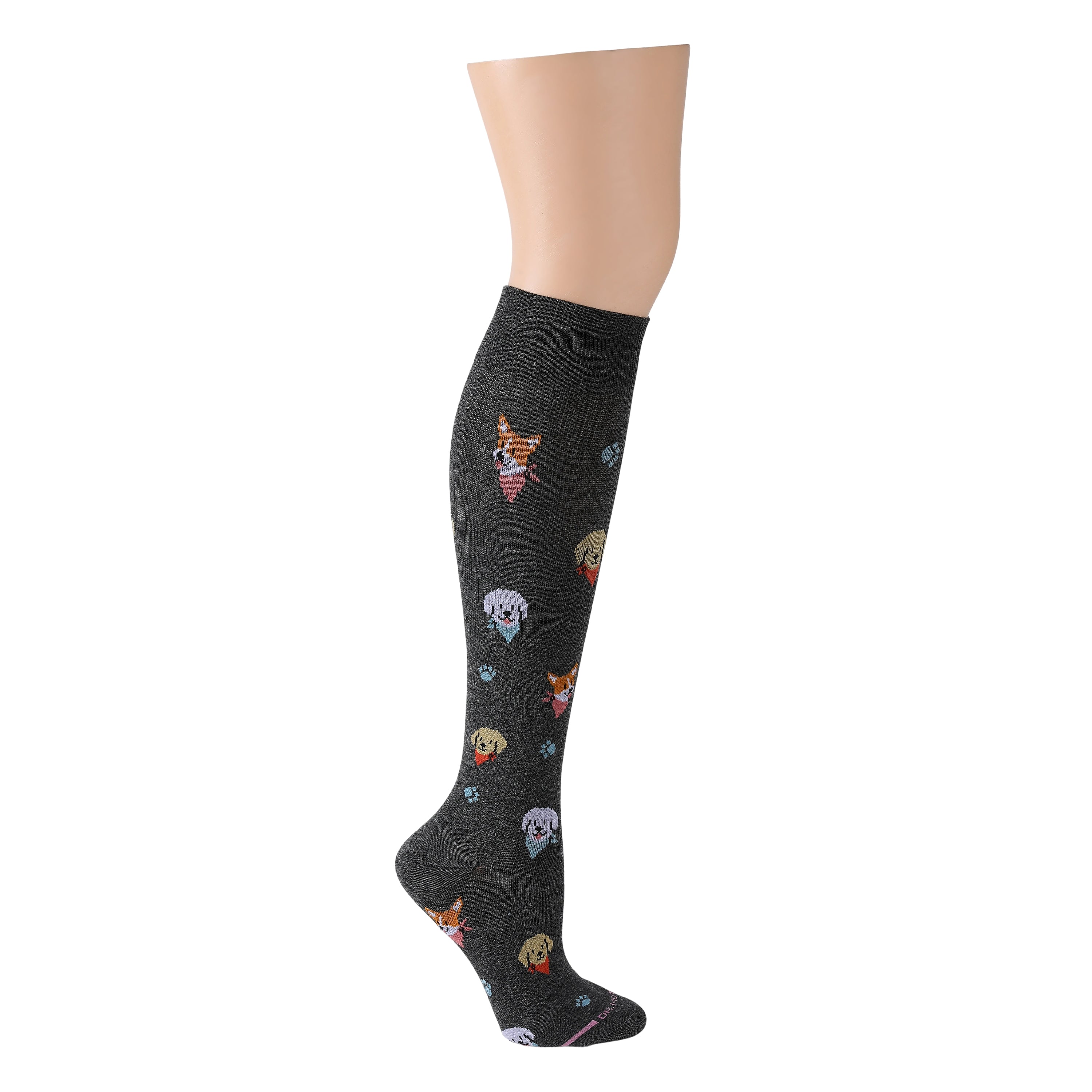 Bandana Dogs | Knee-High Compression Socks For Women