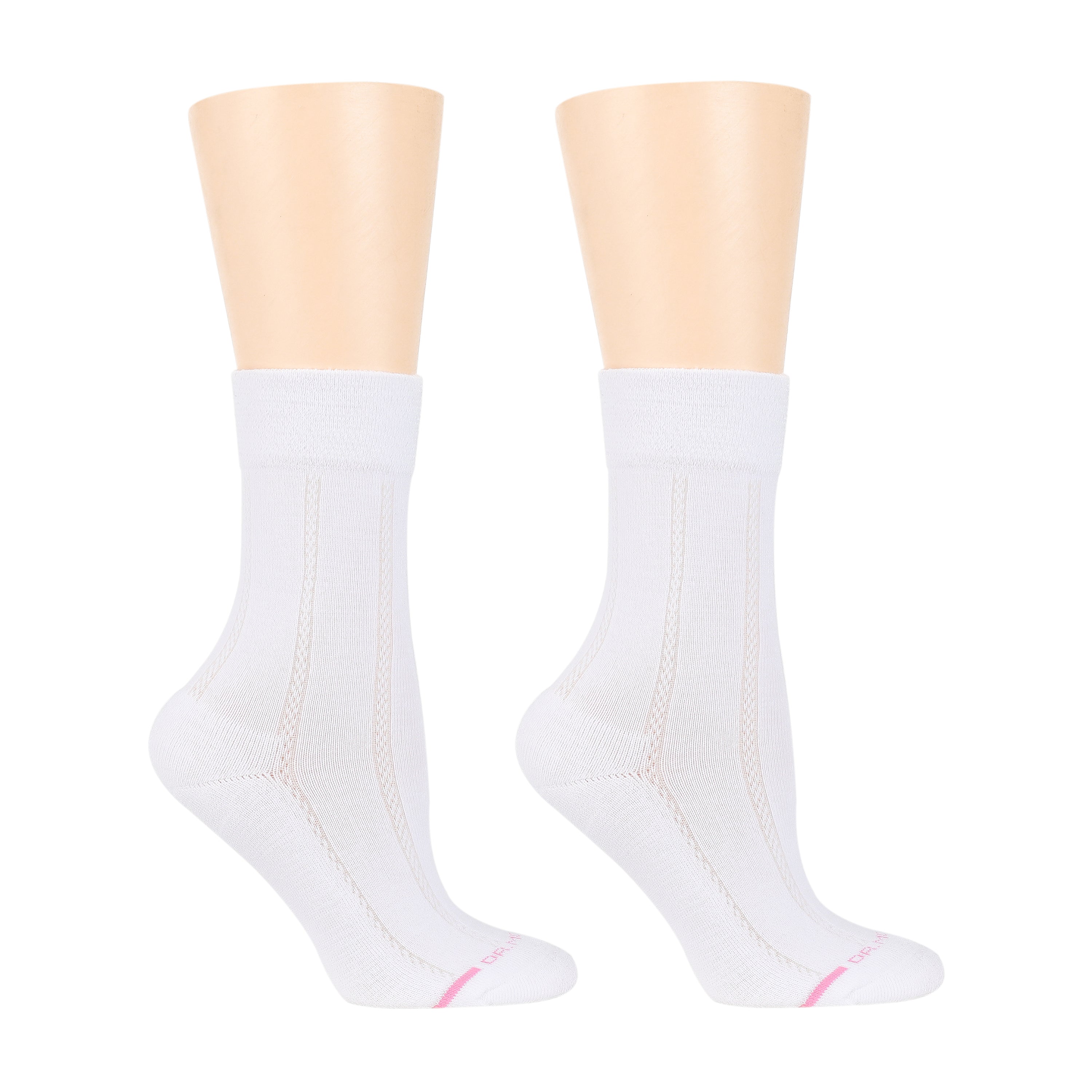 Texture Column | Comfort Top Half-Cushion Socks For Women