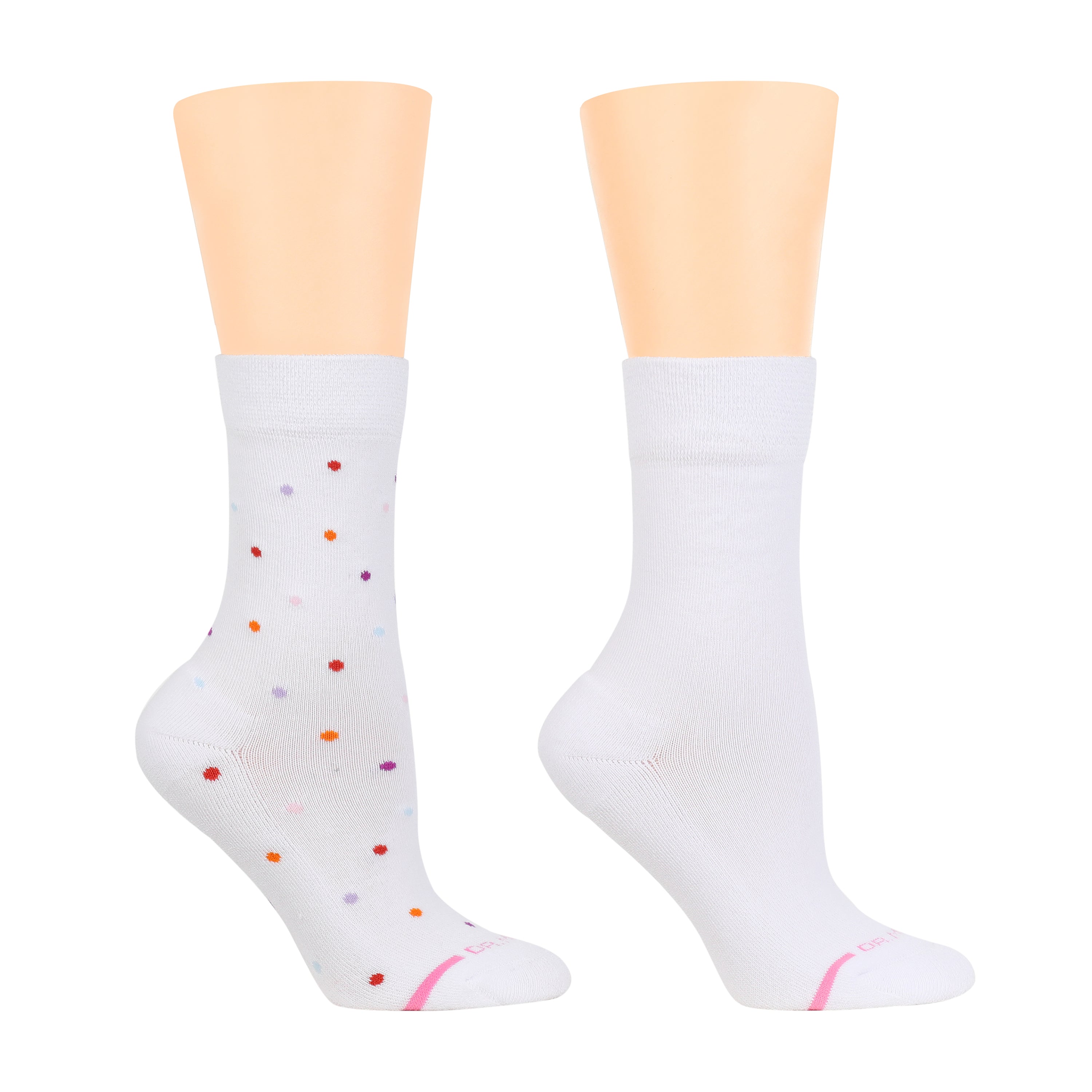 Multidots | Comfort Top Half-Cushion Socks For Women