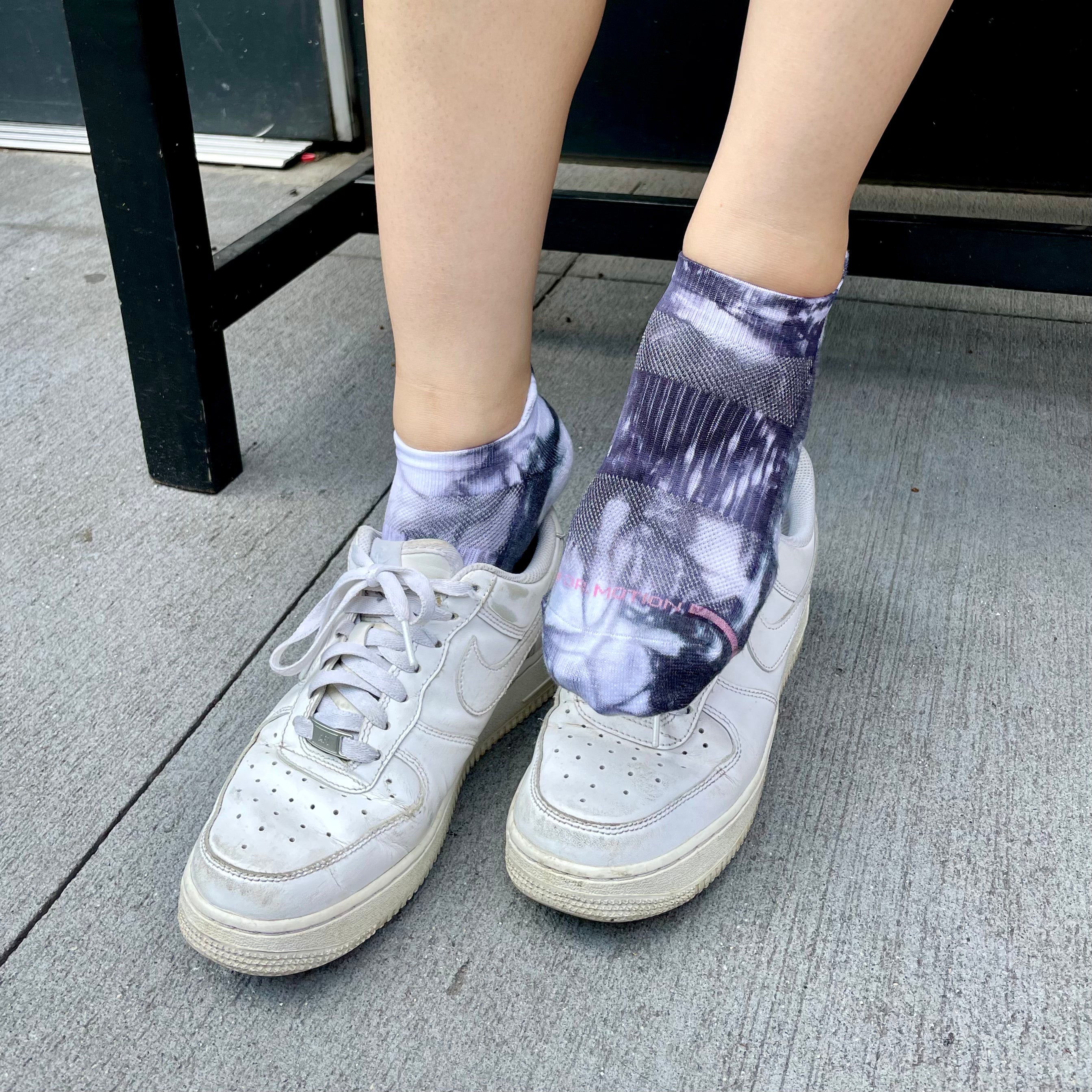 Tie Dye | Ankle Compression Socks For Women