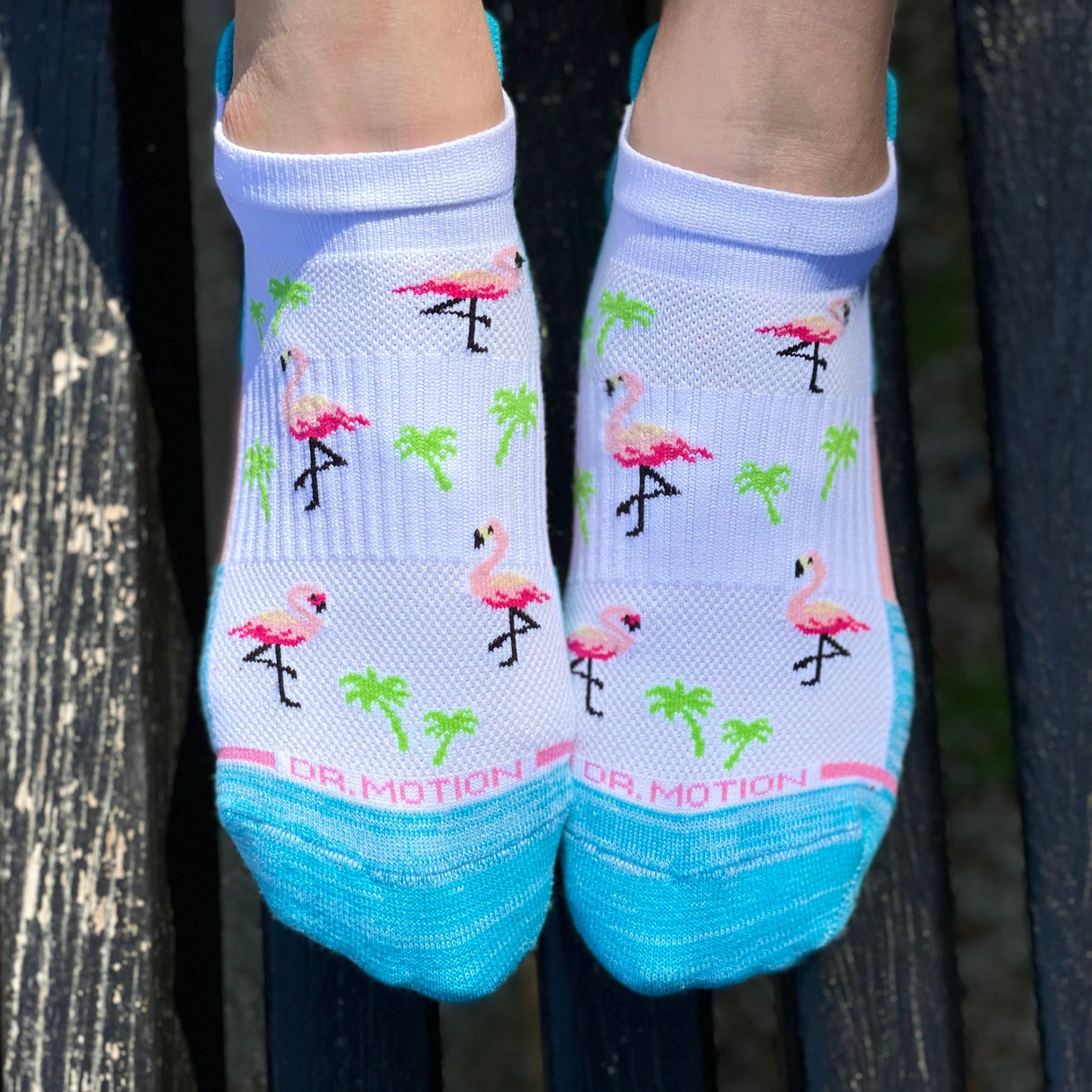 Flamingo | Ankle Compression Socks For Women
