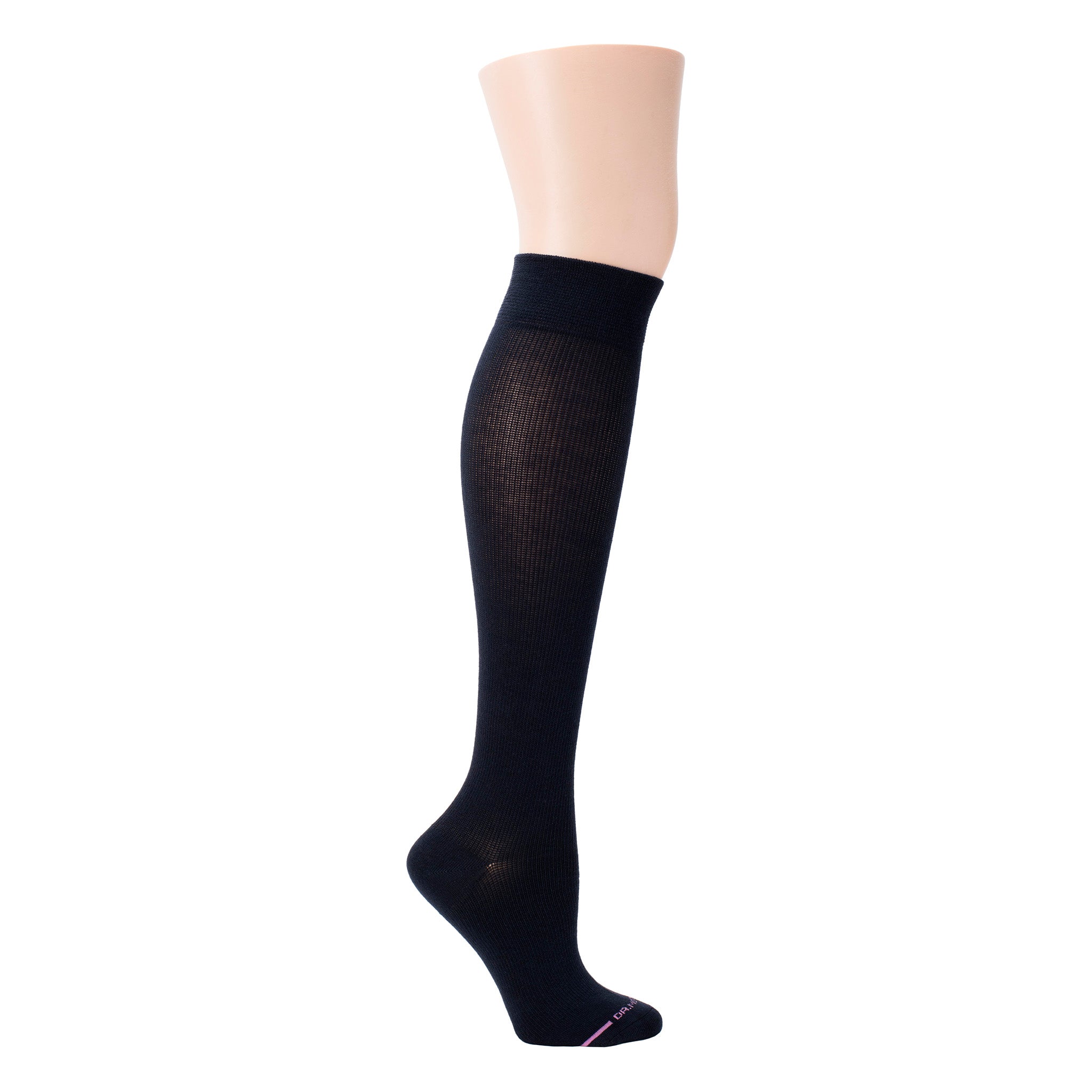 Solid Cotton Blend | Knee-High Compression Socks For Women