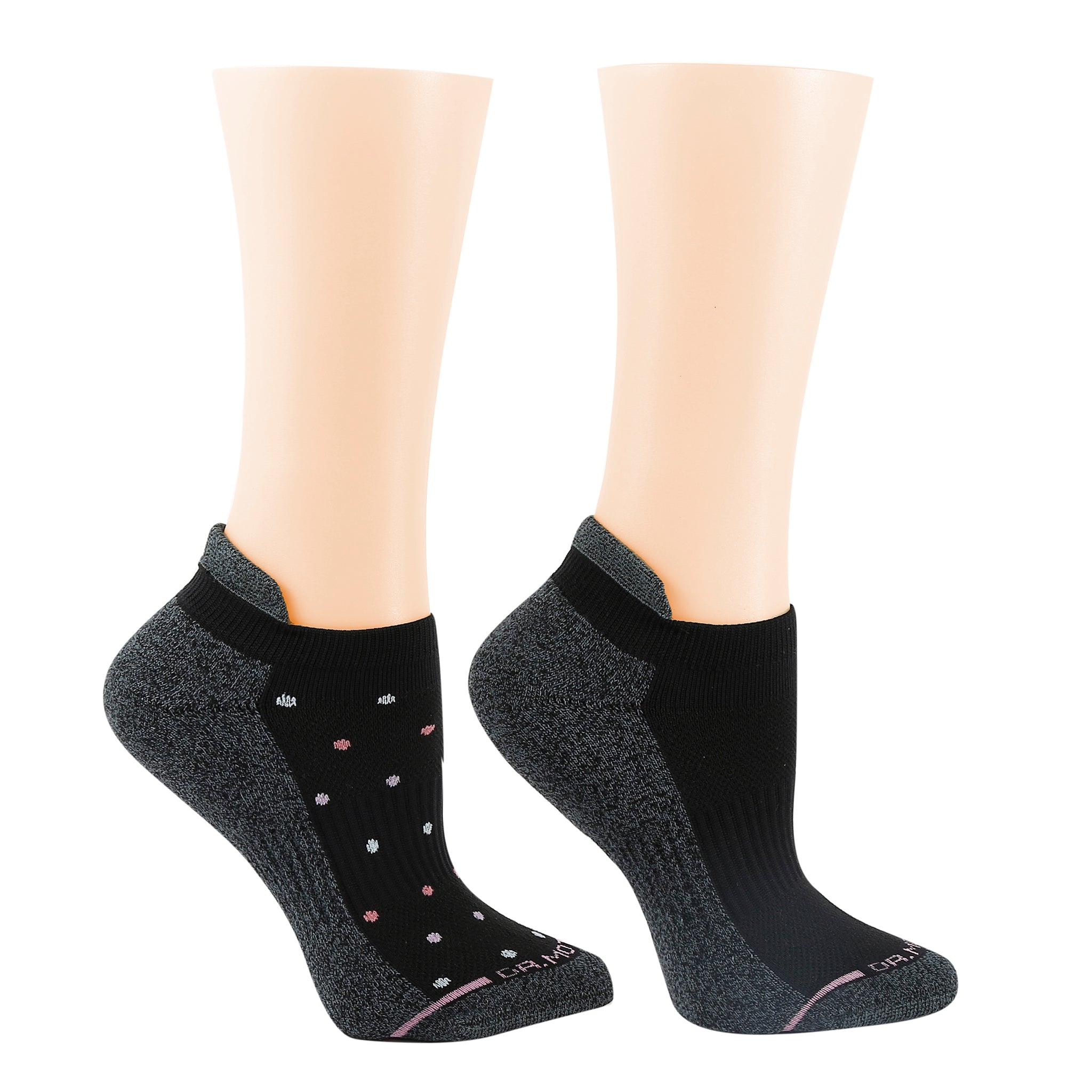 Tri Color Dots | Ankle Compression Socks For Women