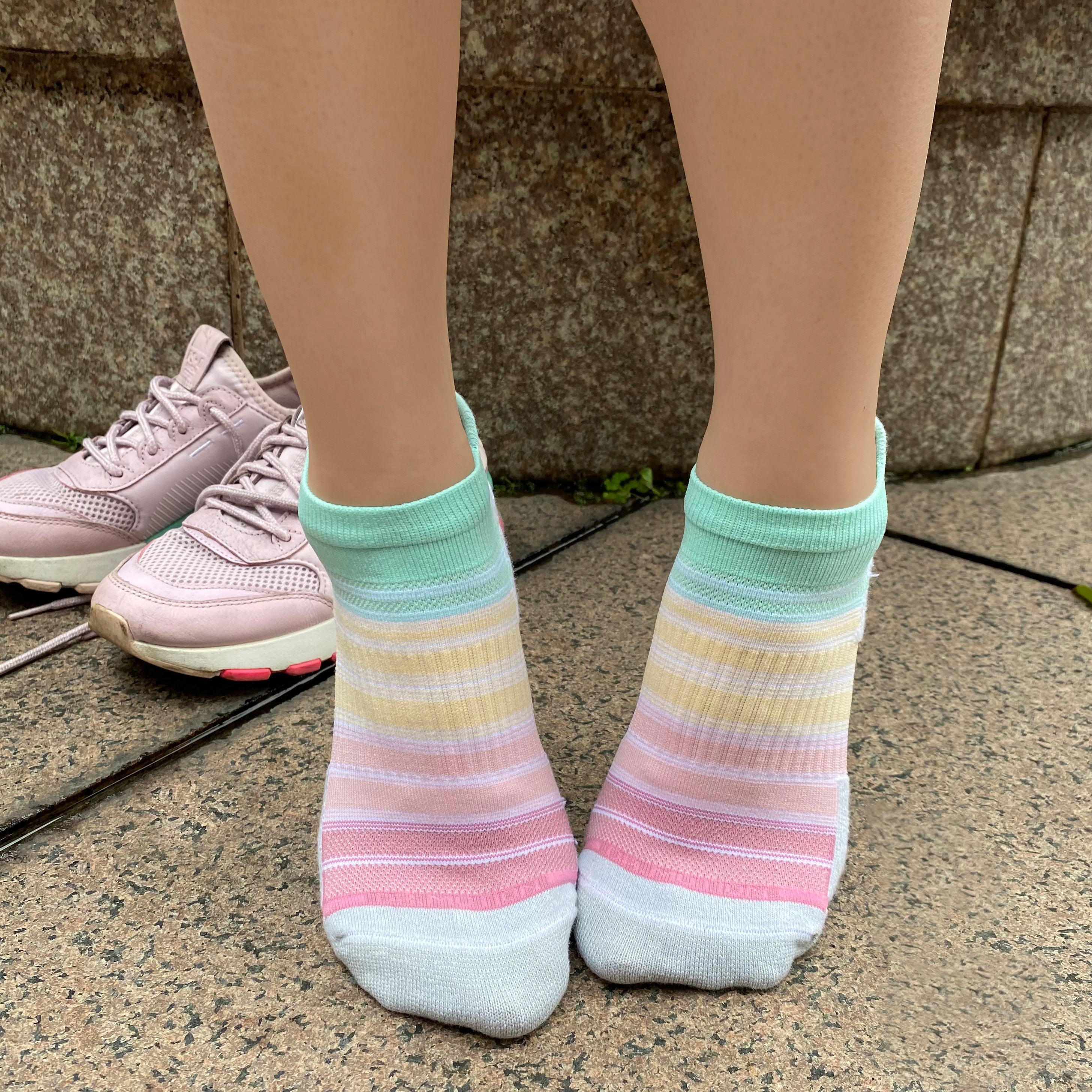 Soft Ombre | Ankle Compression Socks For Women