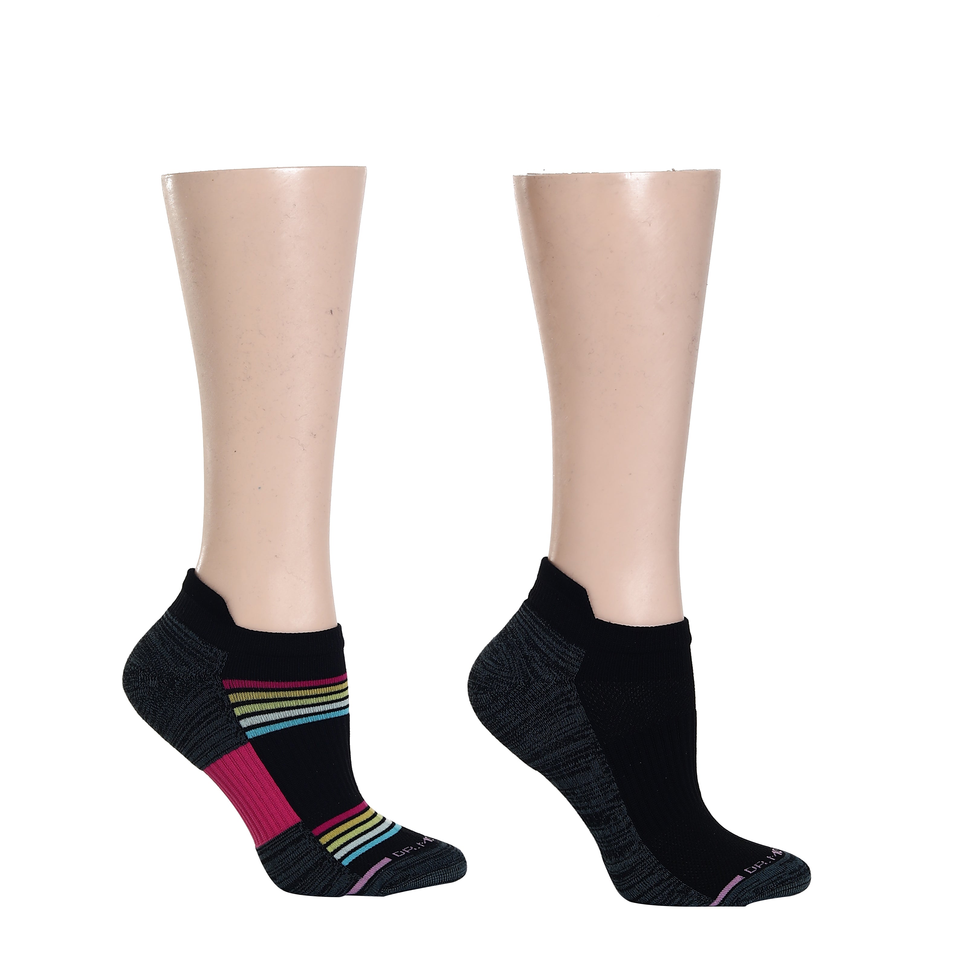 Happy Stripes | Ankle Compression Socks For Women