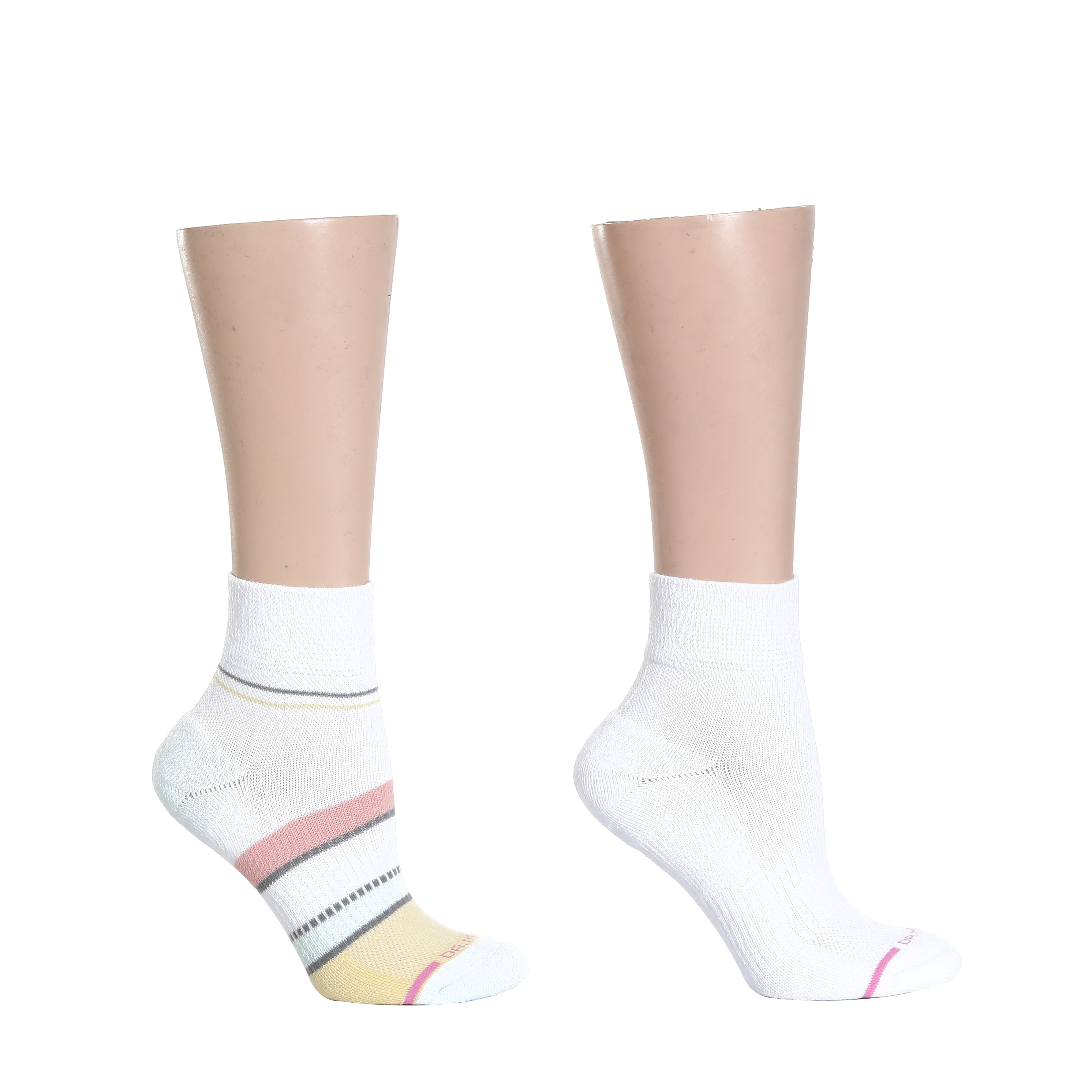 Varied Stripes | Quarter Compression Socks For Women