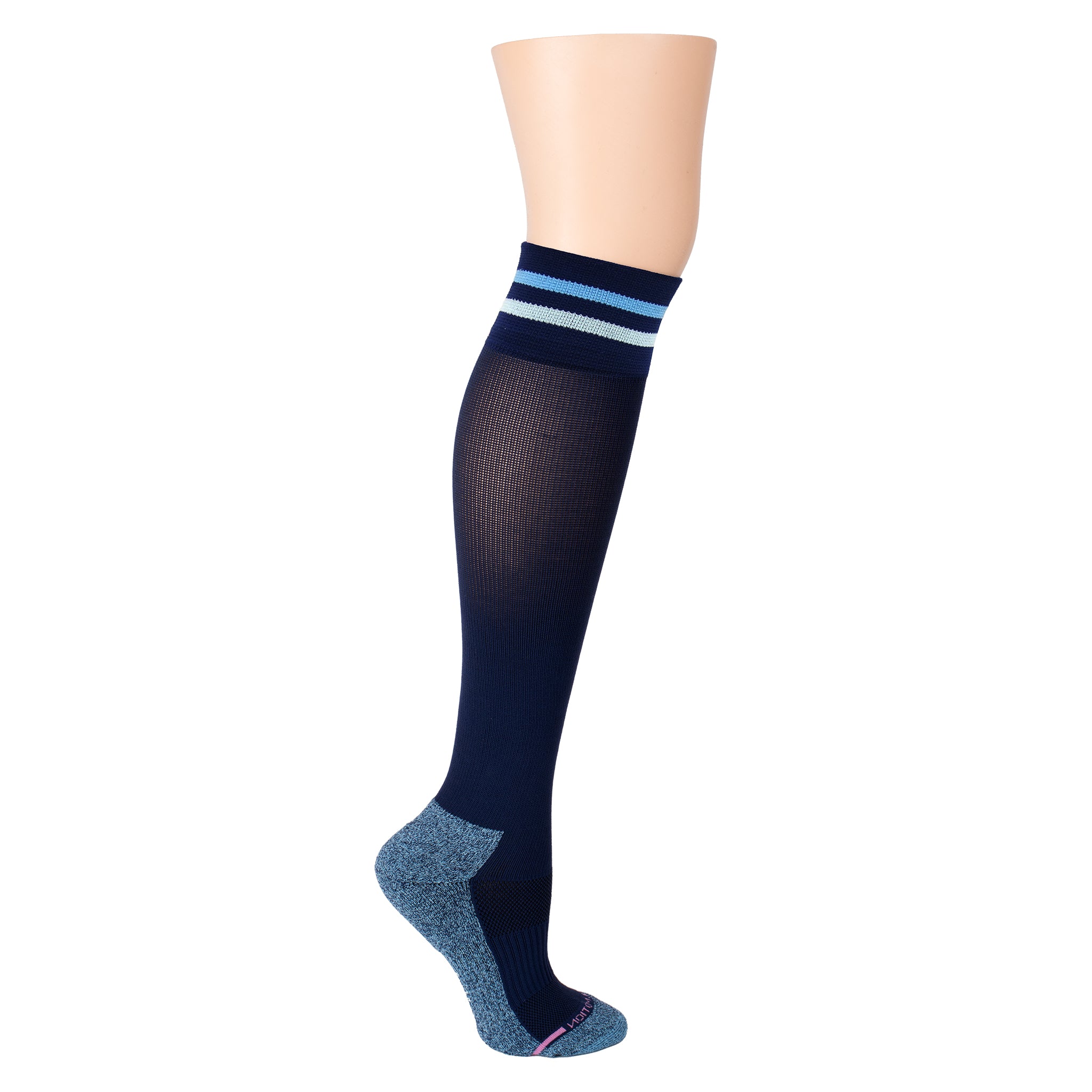 Cuff Stripe | Knee-High Compression Socks For Women