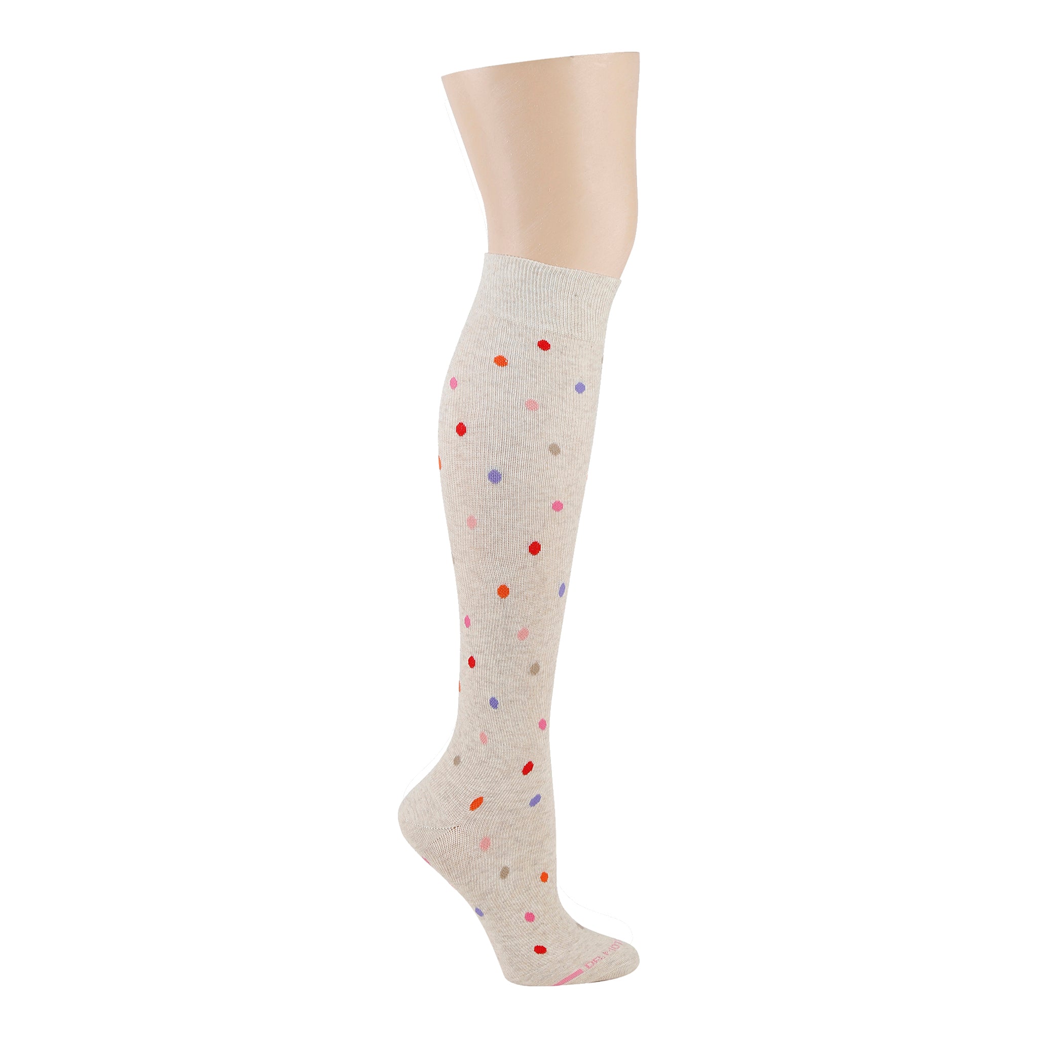 Dancing Dots | Knee-High Compression Socks For Women