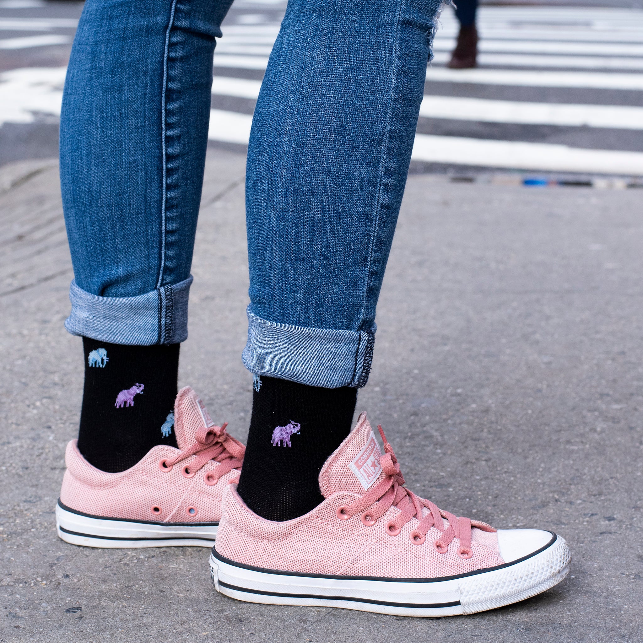 Elephants | Knee-High Compression Socks For Women