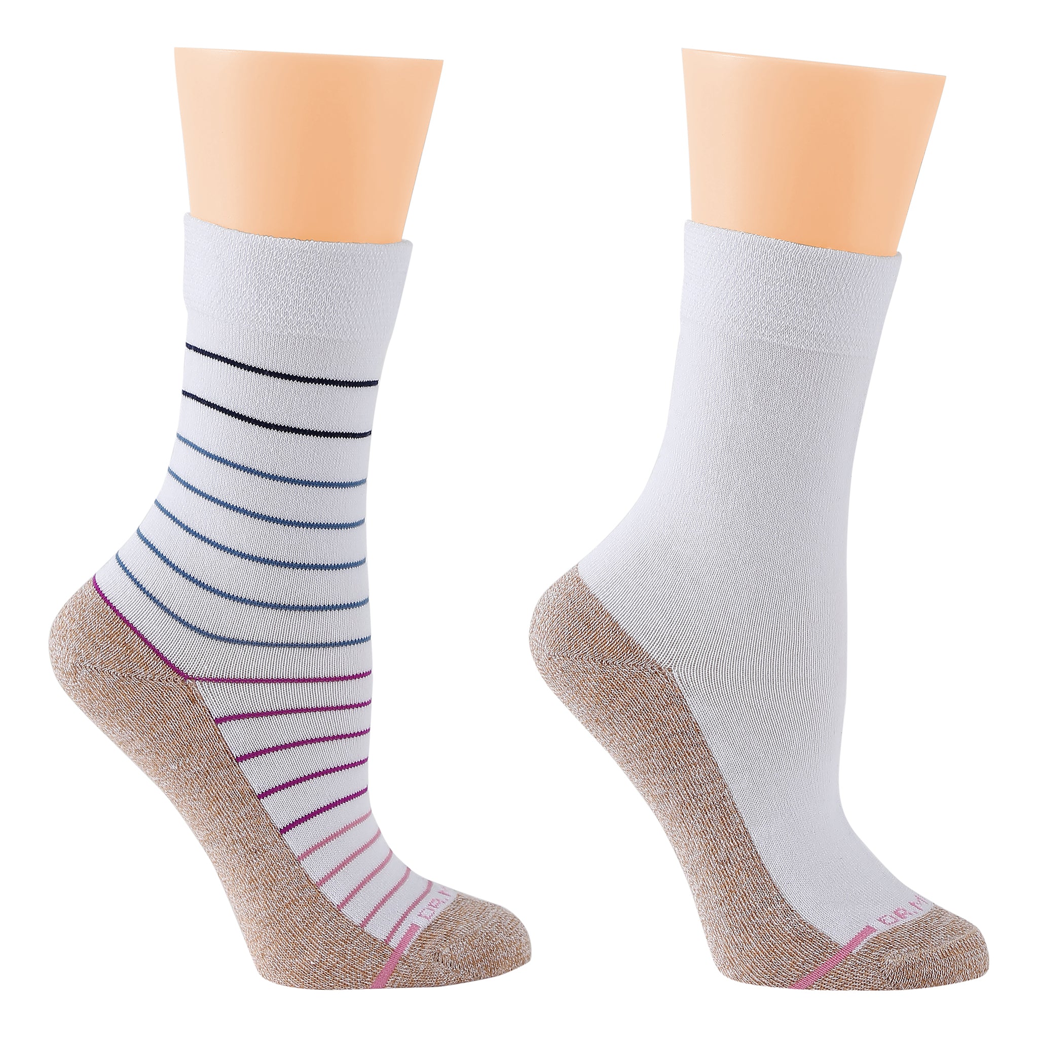 Pin Stripe | Comfort Top Socks For Women