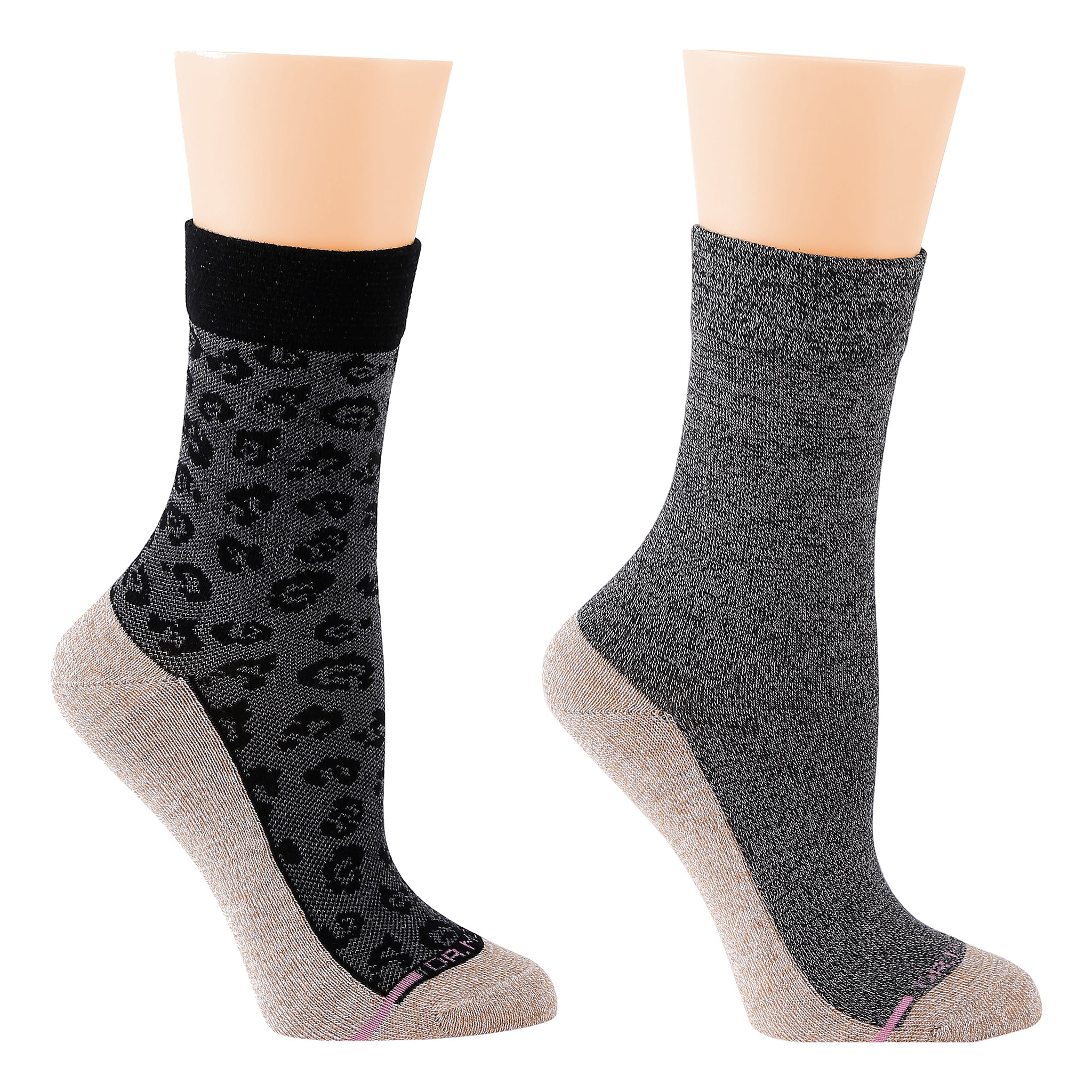 Leopard Texture | Comfort Top Socks For Women