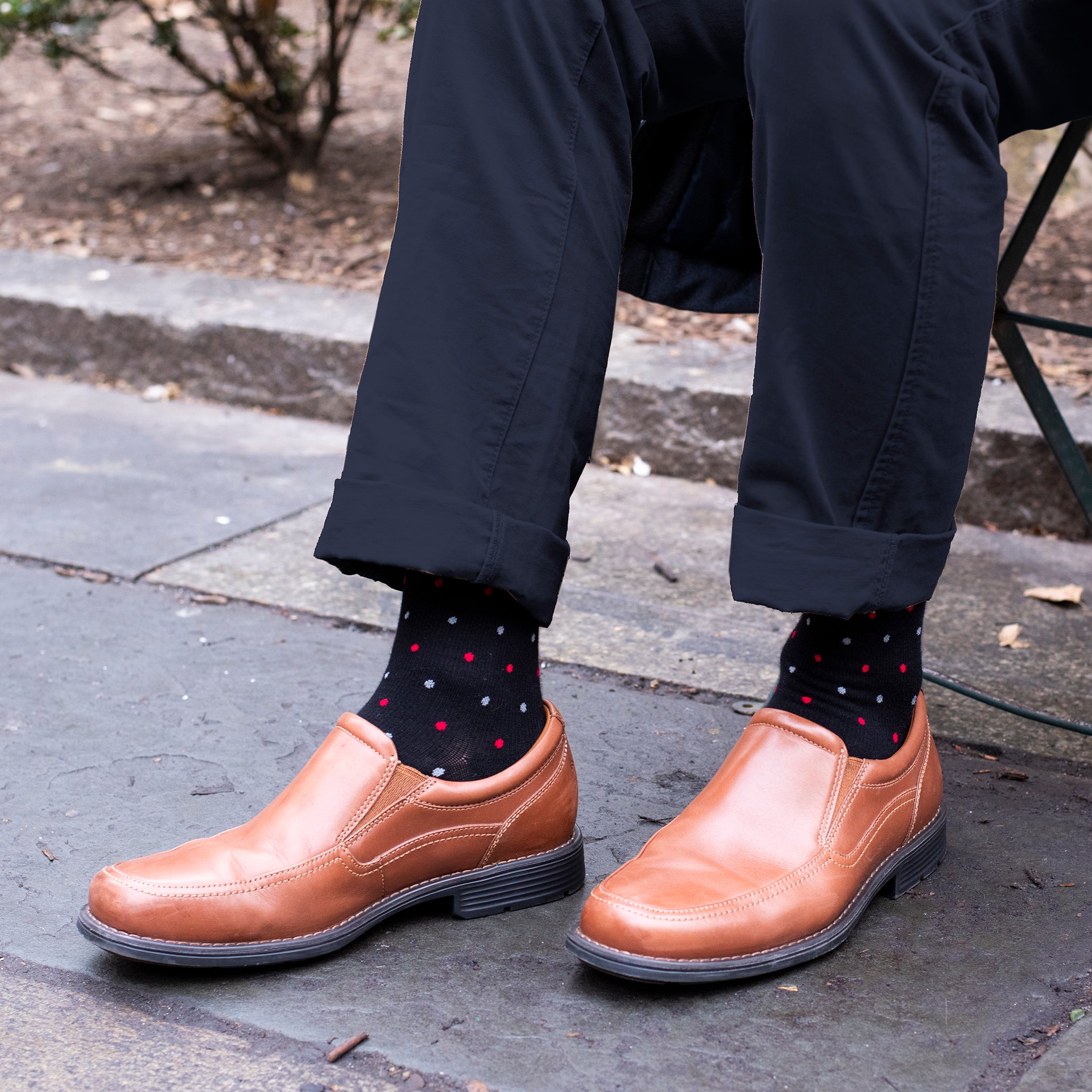 Multi Dots | Knee-High Compression Socks For Men