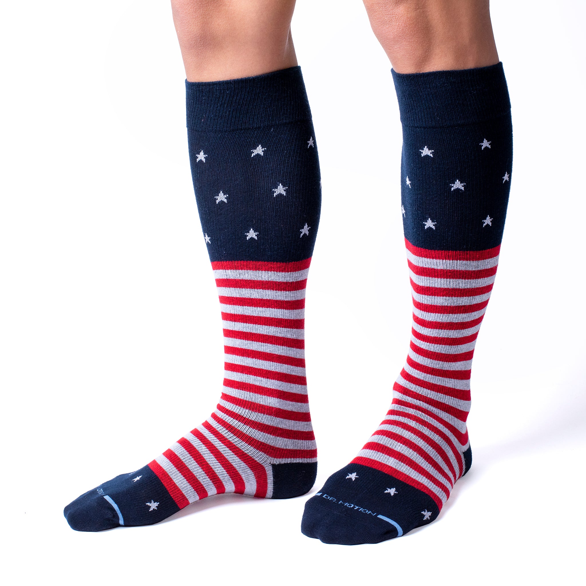 Stars Stripes | Knee-High Compression Socks For Men