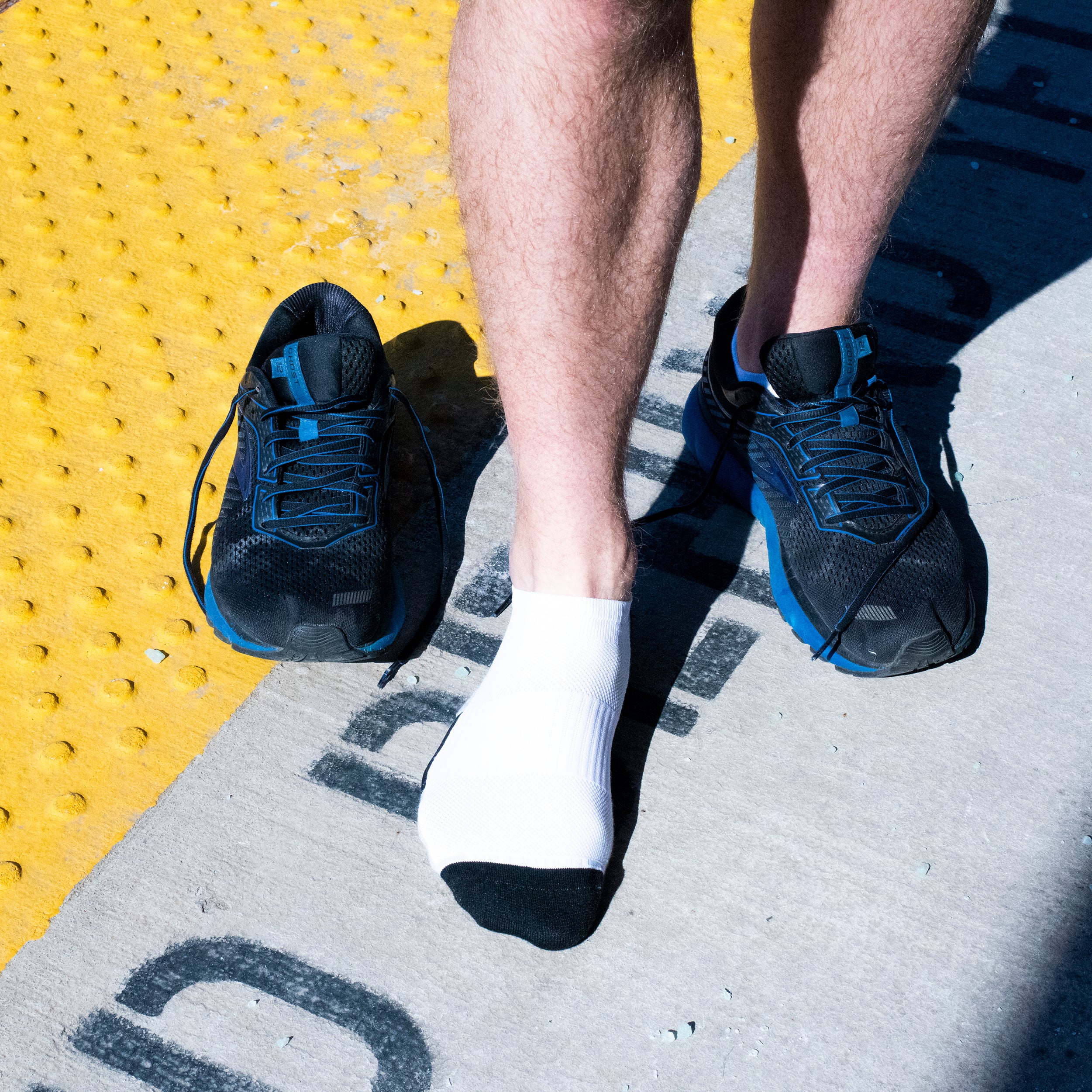Color Block | Ankle Compression Socks For Men