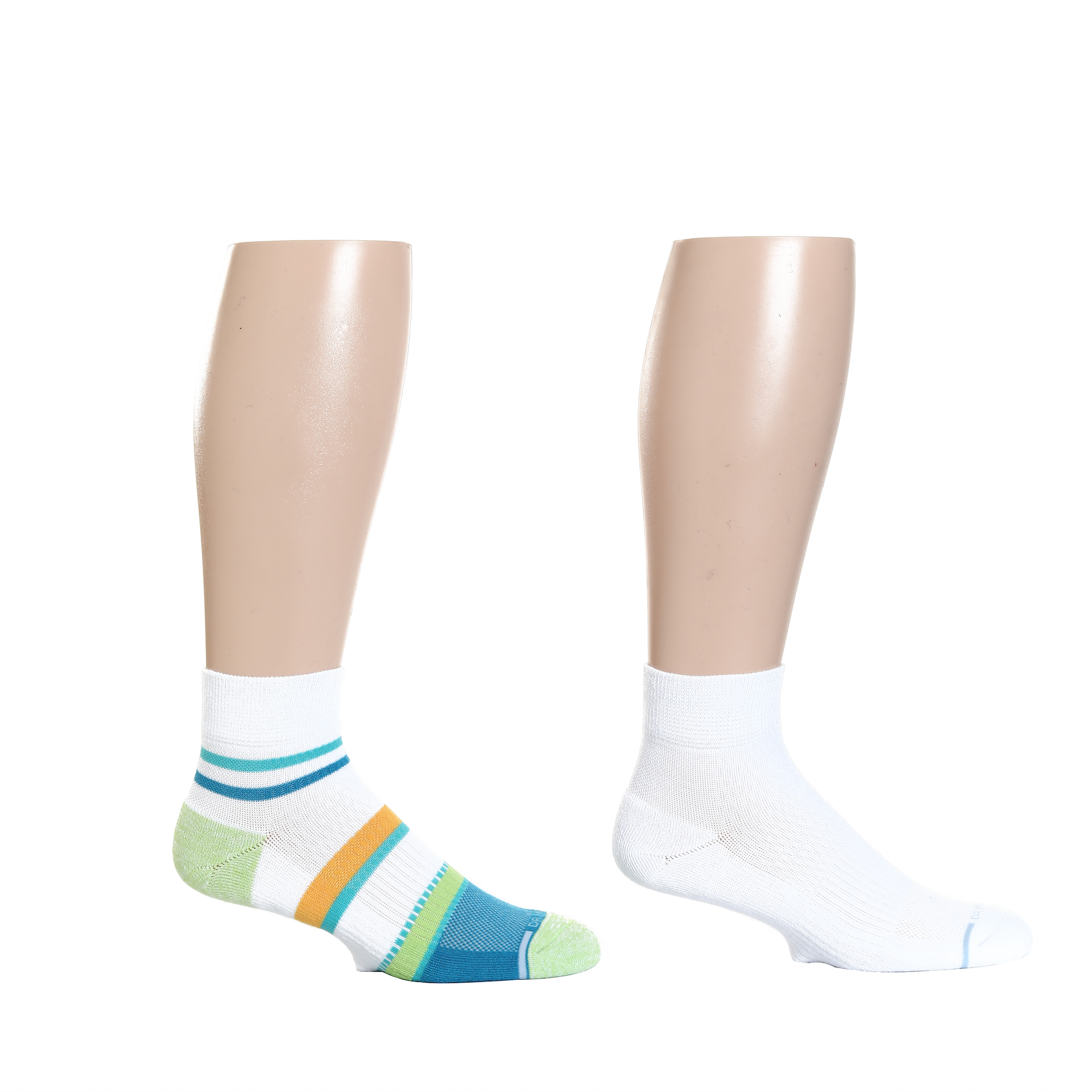 Varied Stripes | Quarter Compression Socks For Men