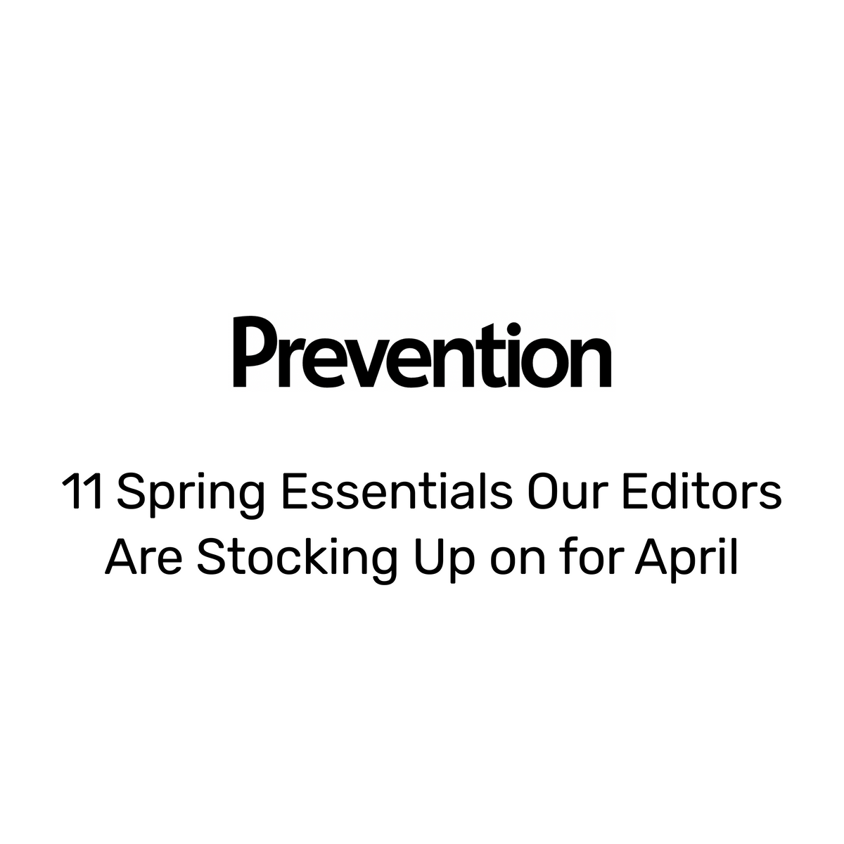 Prevention