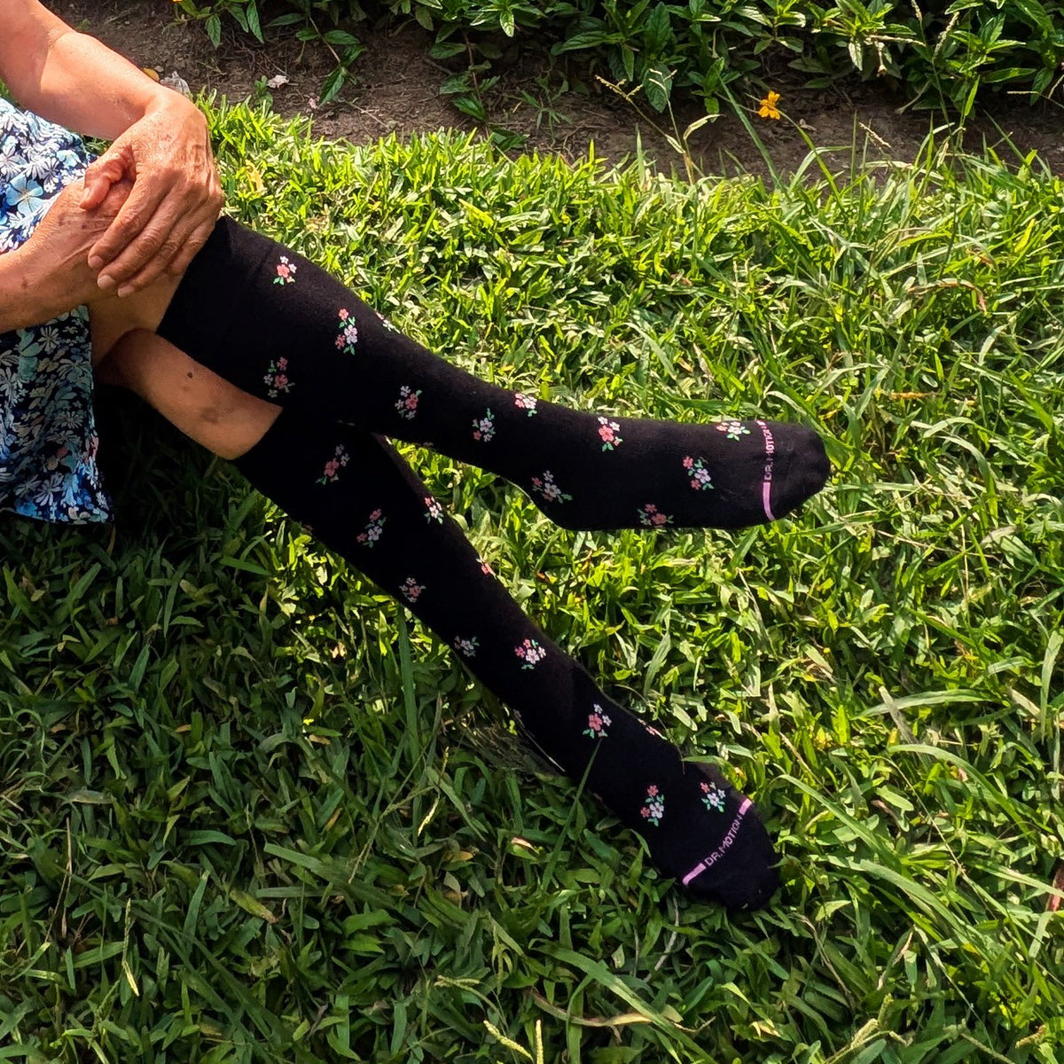 Ditsy Floral Bunch - Knee-High lifestyle photo