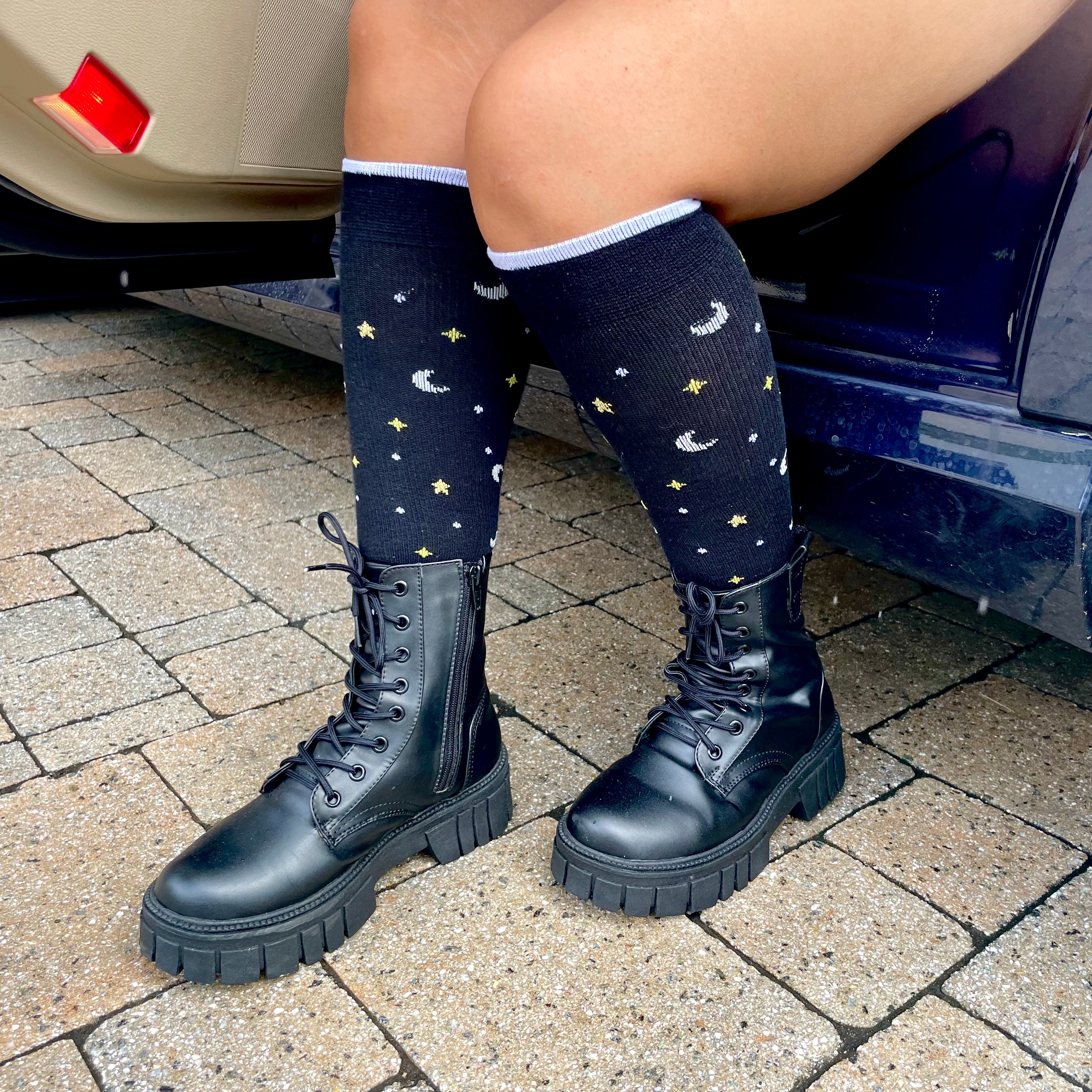 Moons | Knee-High Compression Socks For Women