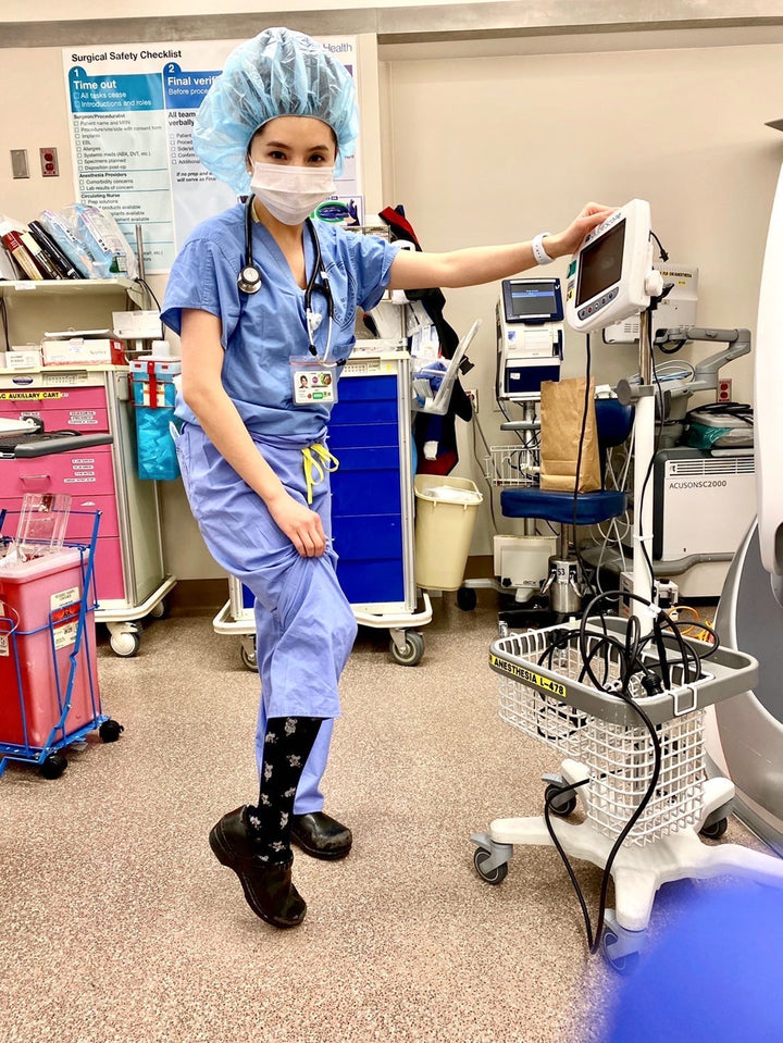 Dr. Motion compression socks photo.