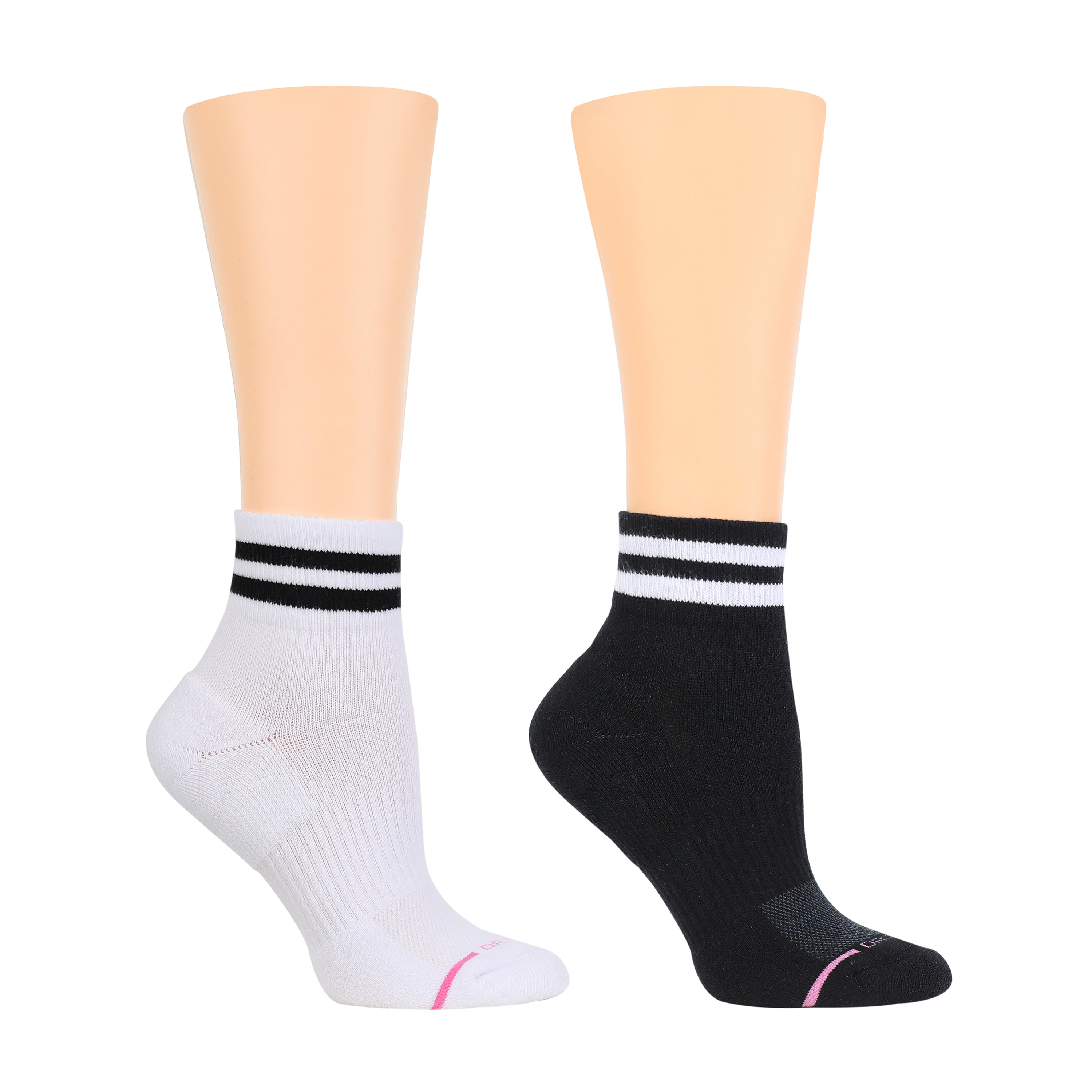 Varsity Stripe | Quarter Compression Socks For Women