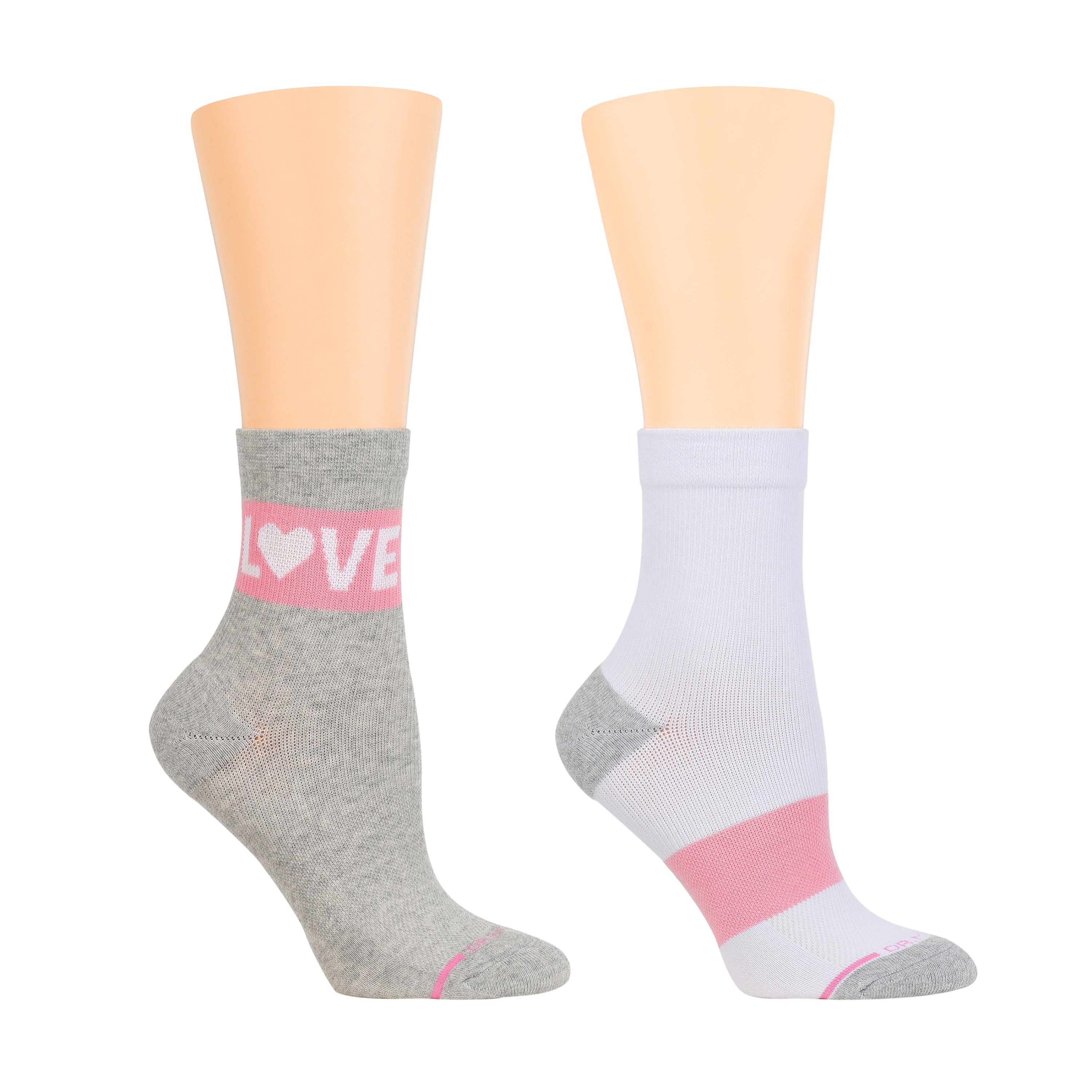 LOVE | Mid-Crew Compression Socks For Women