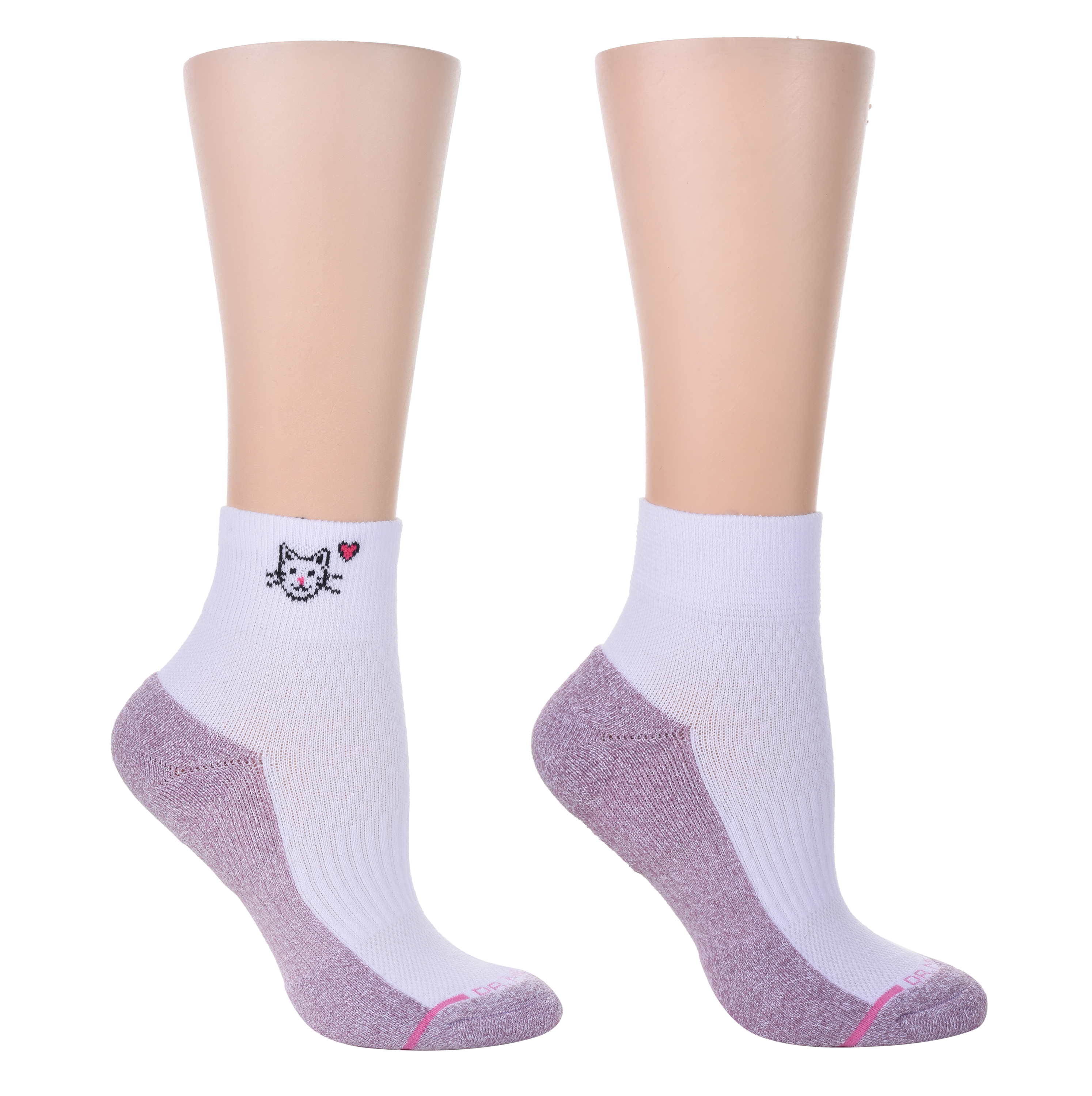 Love Cats | Quarter Compression Socks For Women