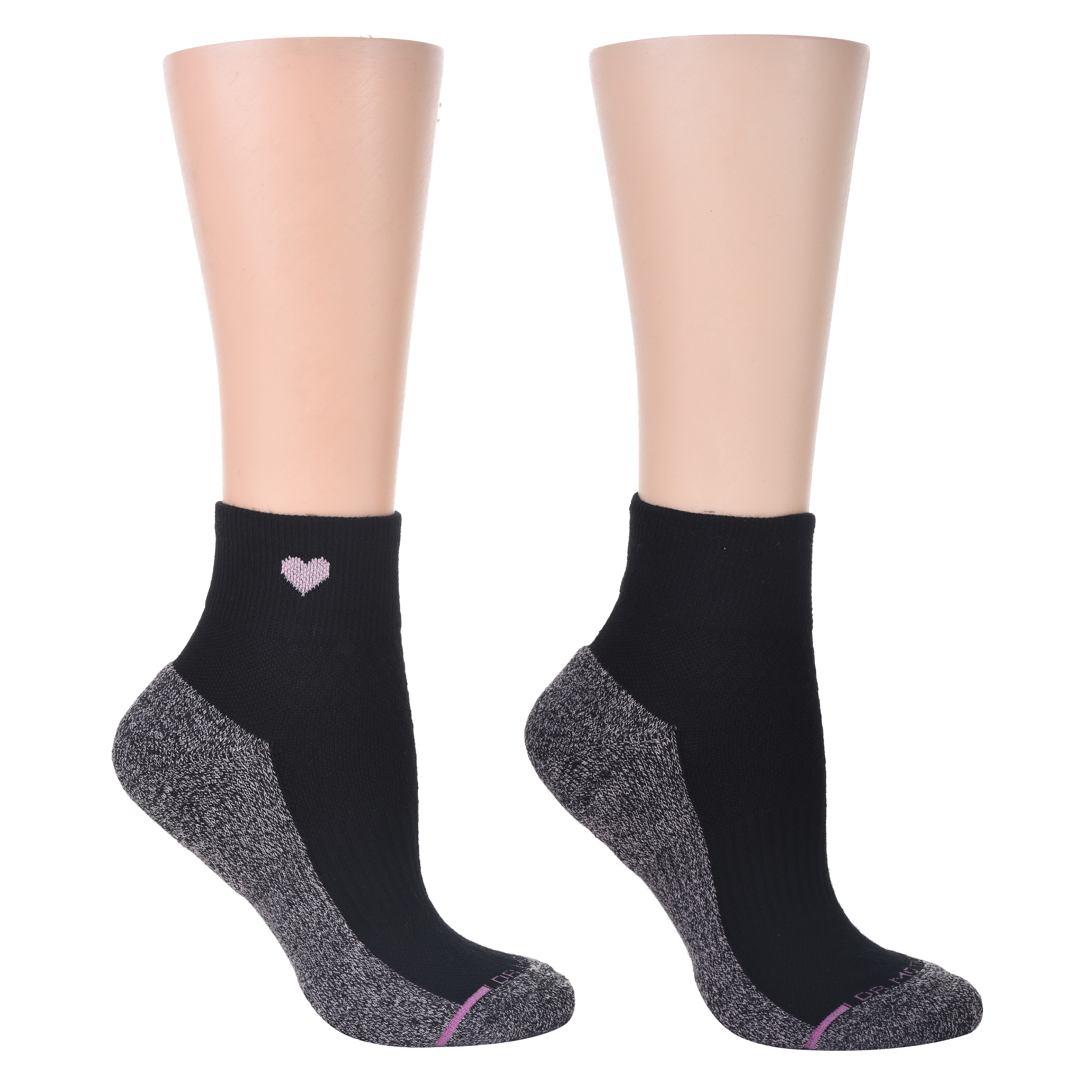 Heart | Quarter Compression Socks For Women