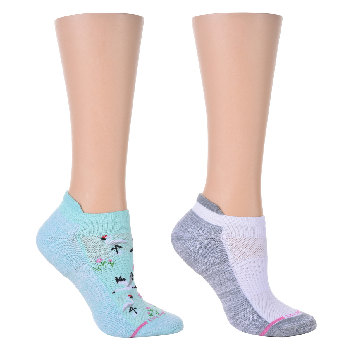 Ankle Compression Socks For Women | Dr. Motion | Whooping Cranes