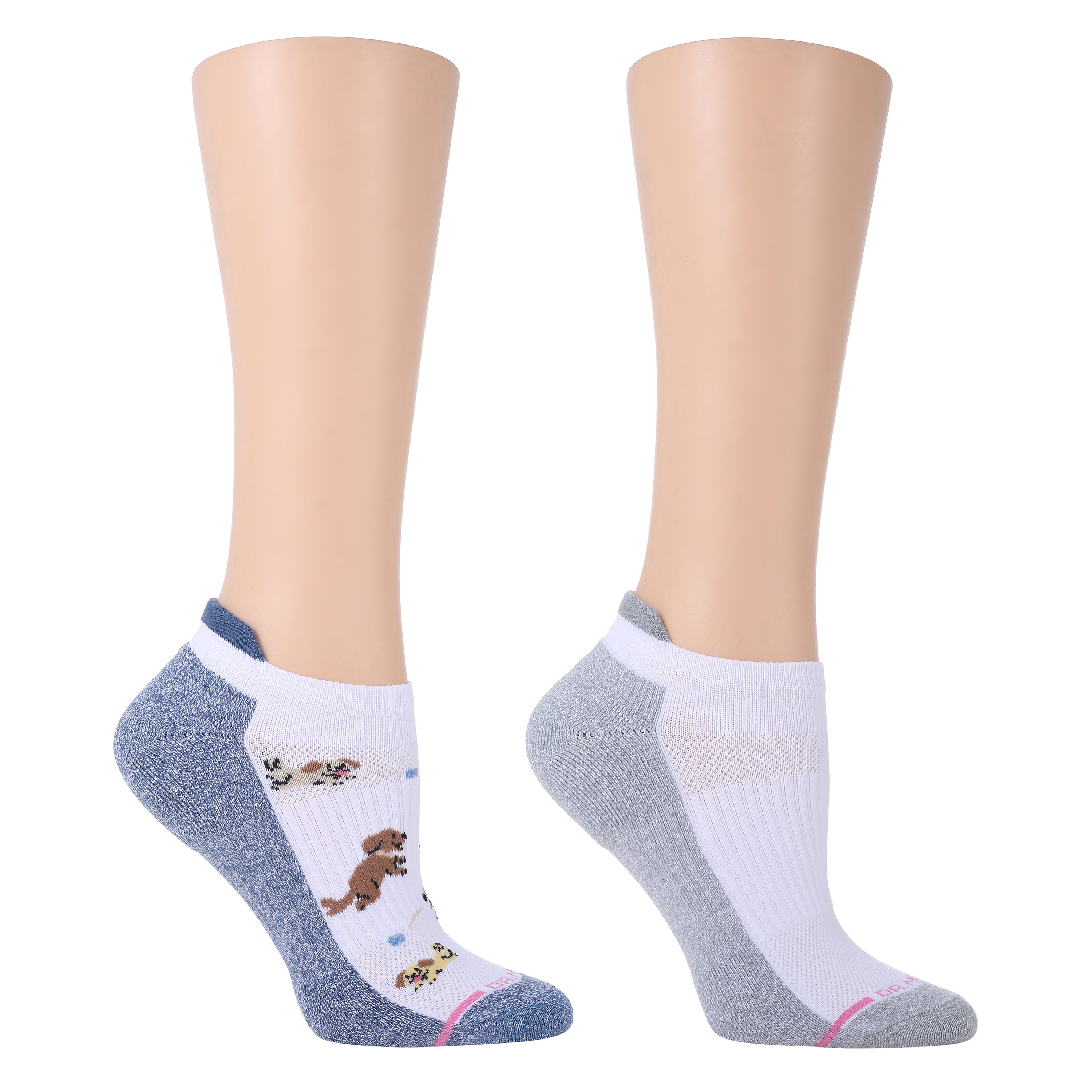 Playful Dogs | Ankle Compression Socks For Women