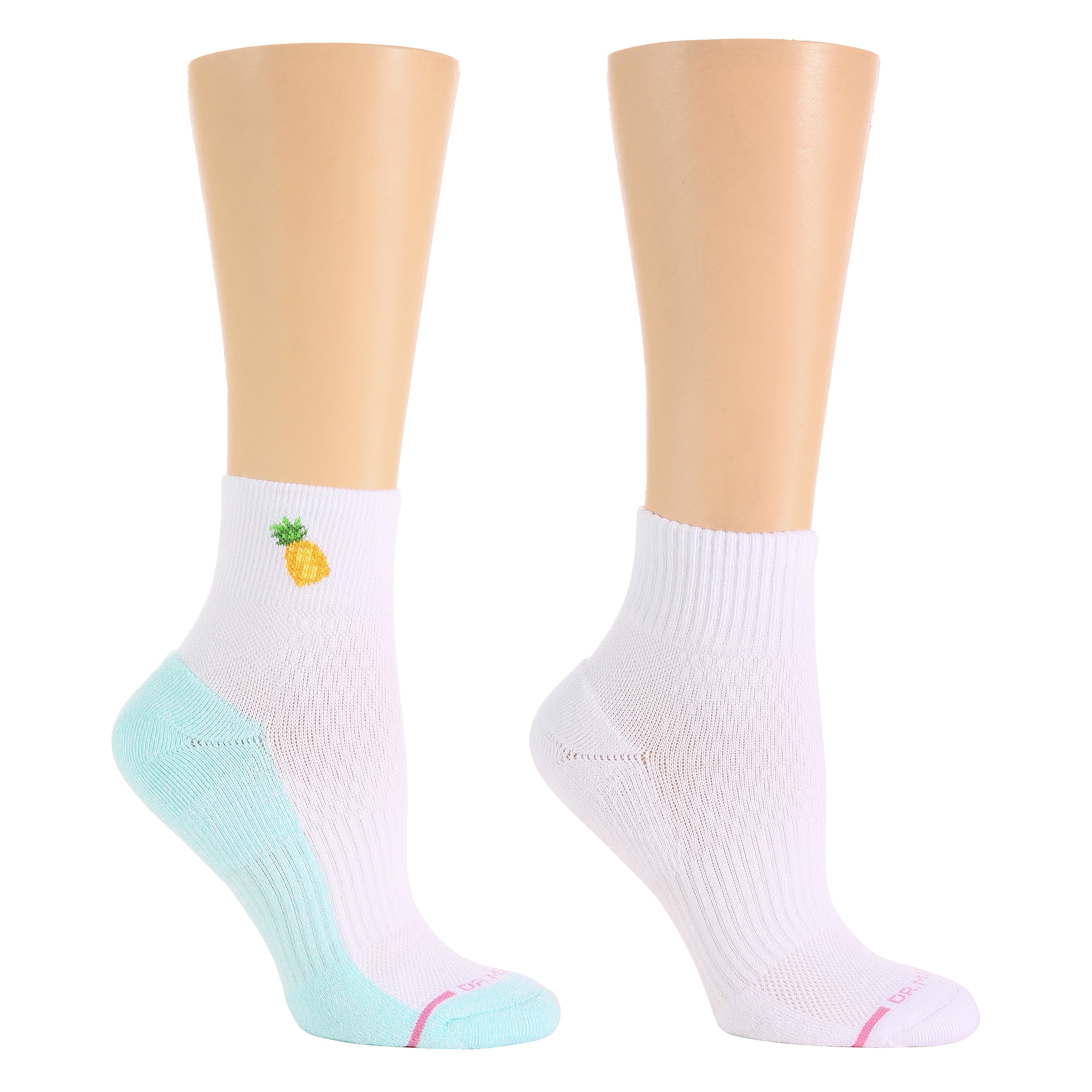 Pineapple | Quarter Compression Socks For Women