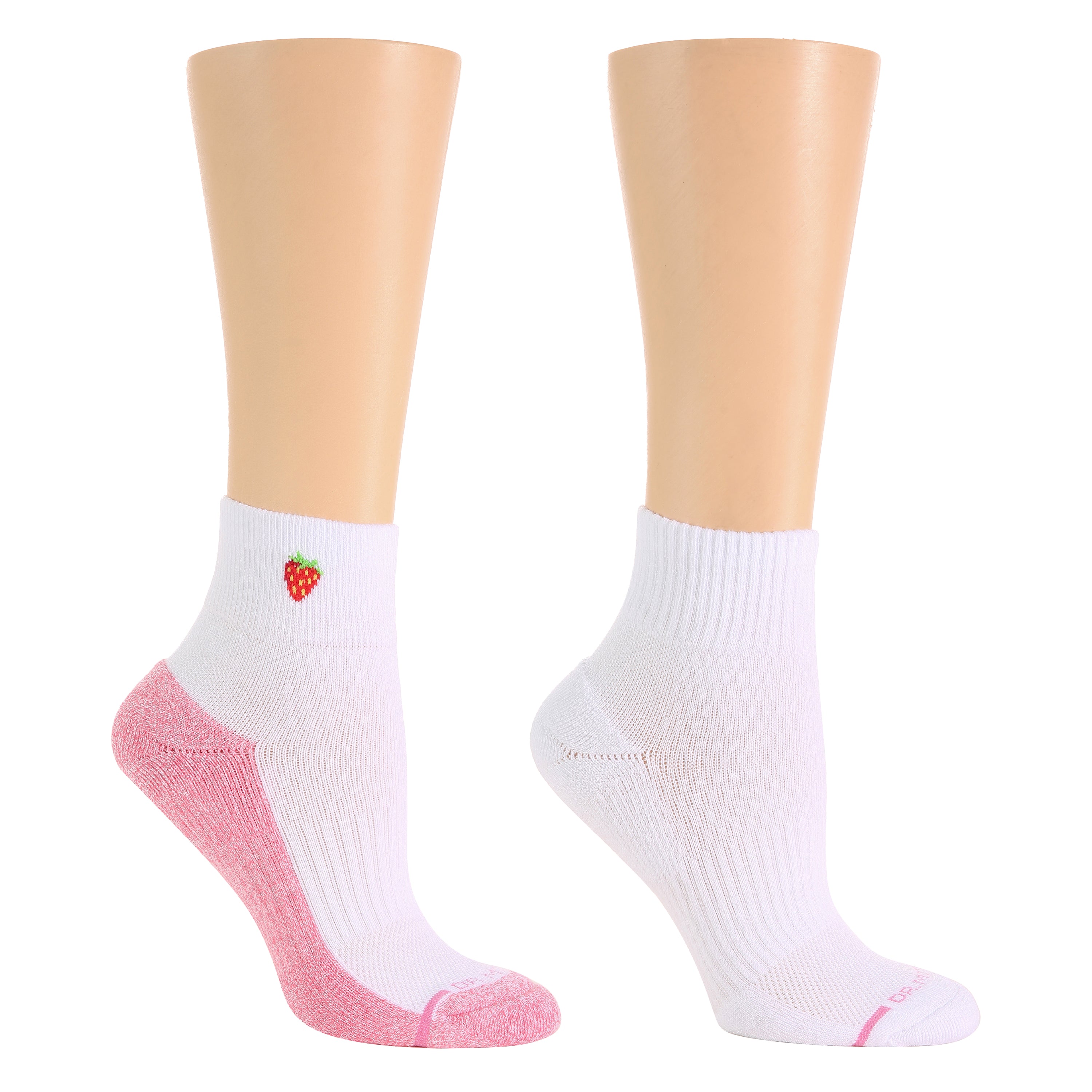 Strawberry | Quarter Compression Socks For Women