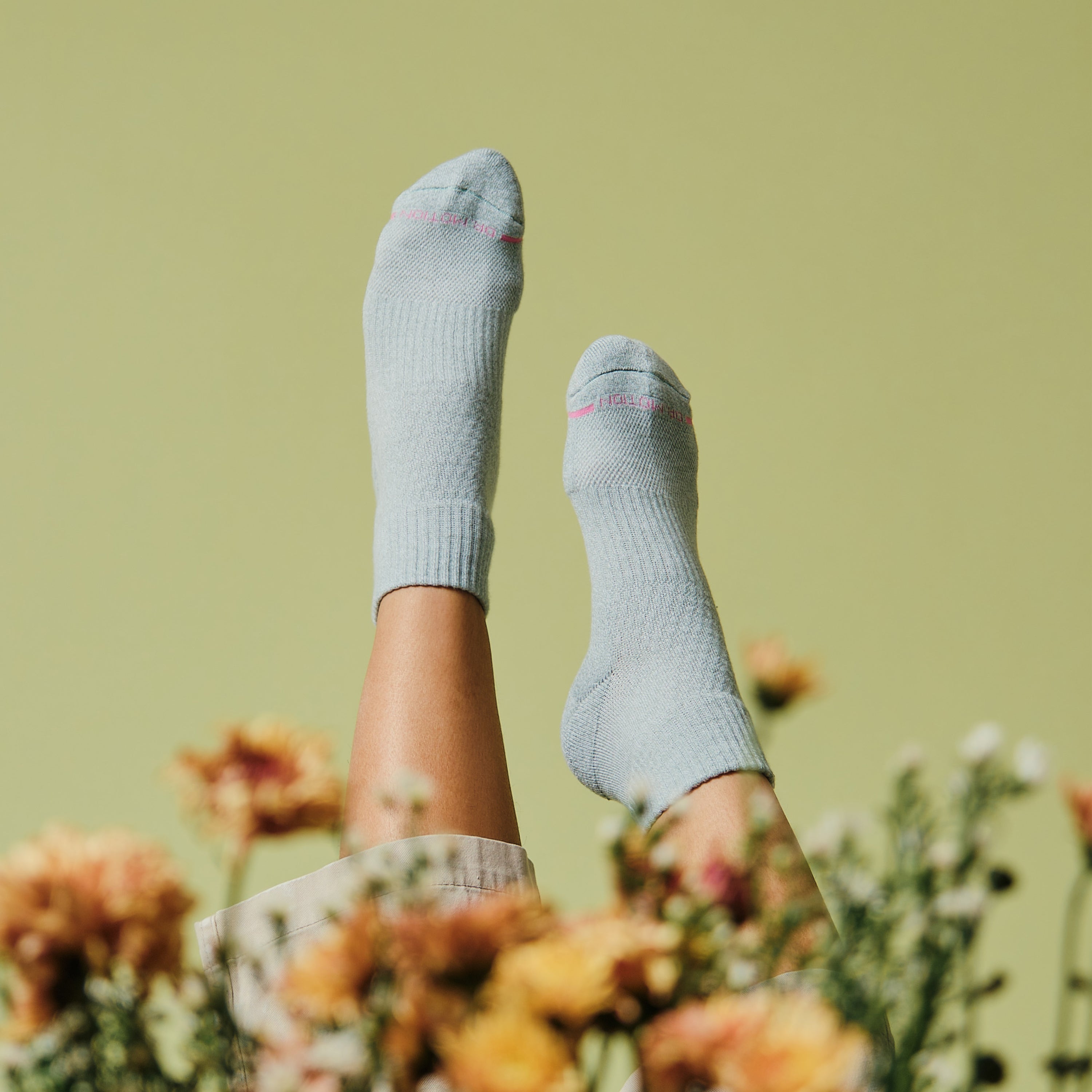 Basic Ribbed Cuff | Quarter Compression Socks For Women