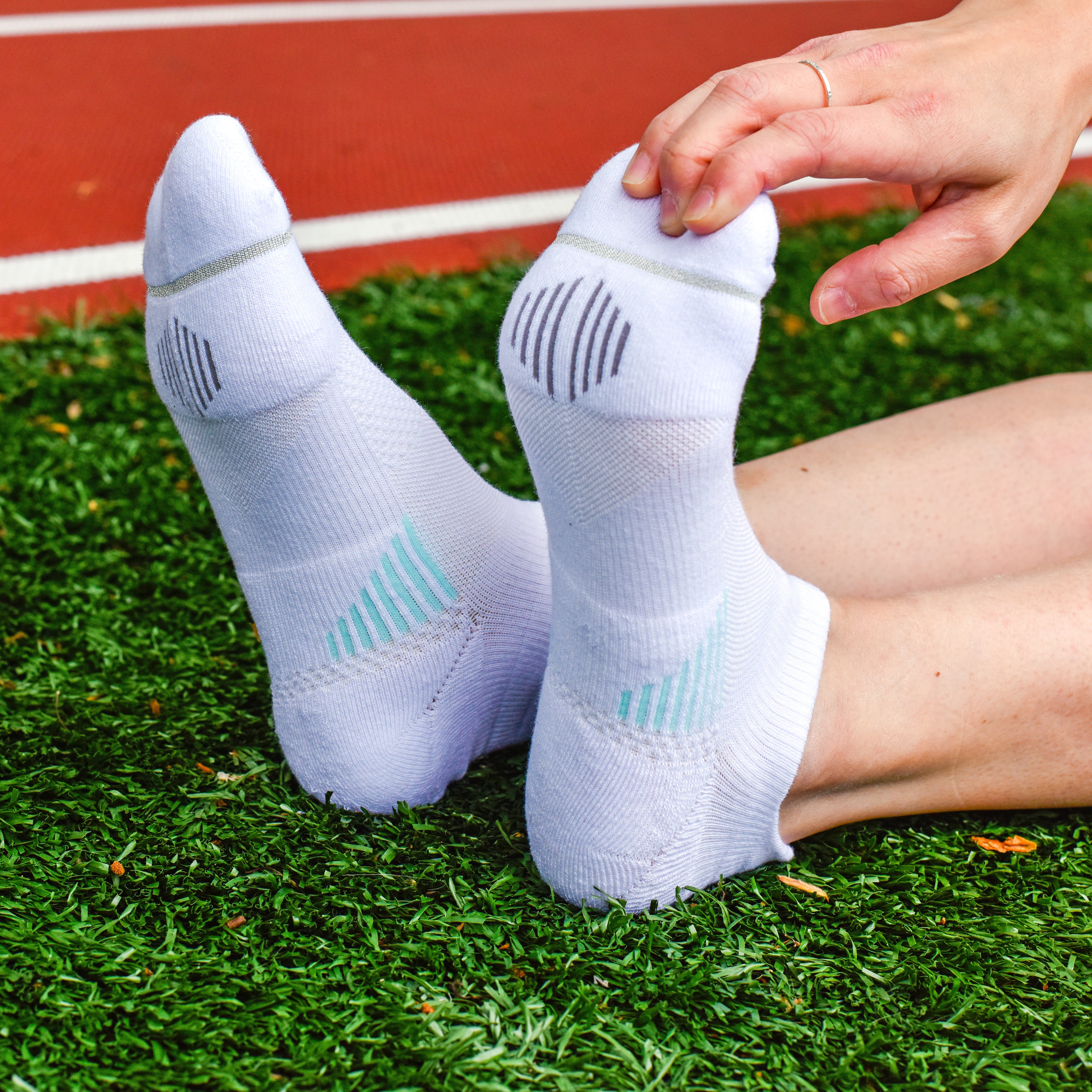 PopTexture | Performance Ankle Compression Socks for Women