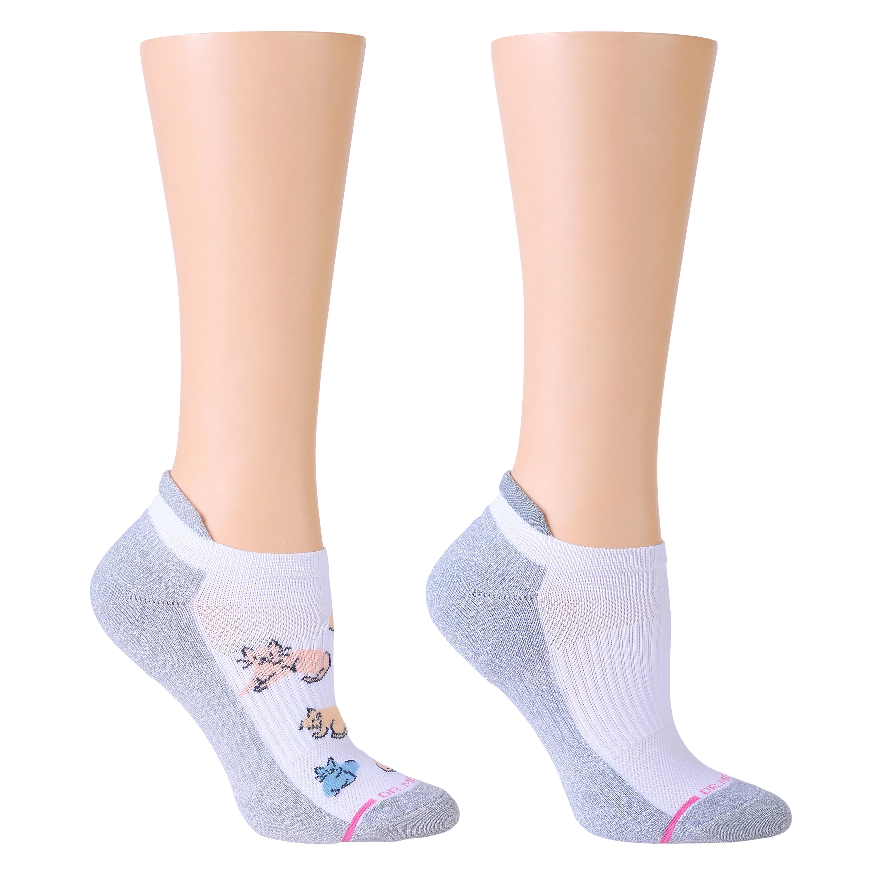 Cats All Over | Ankle Compression Socks For Women