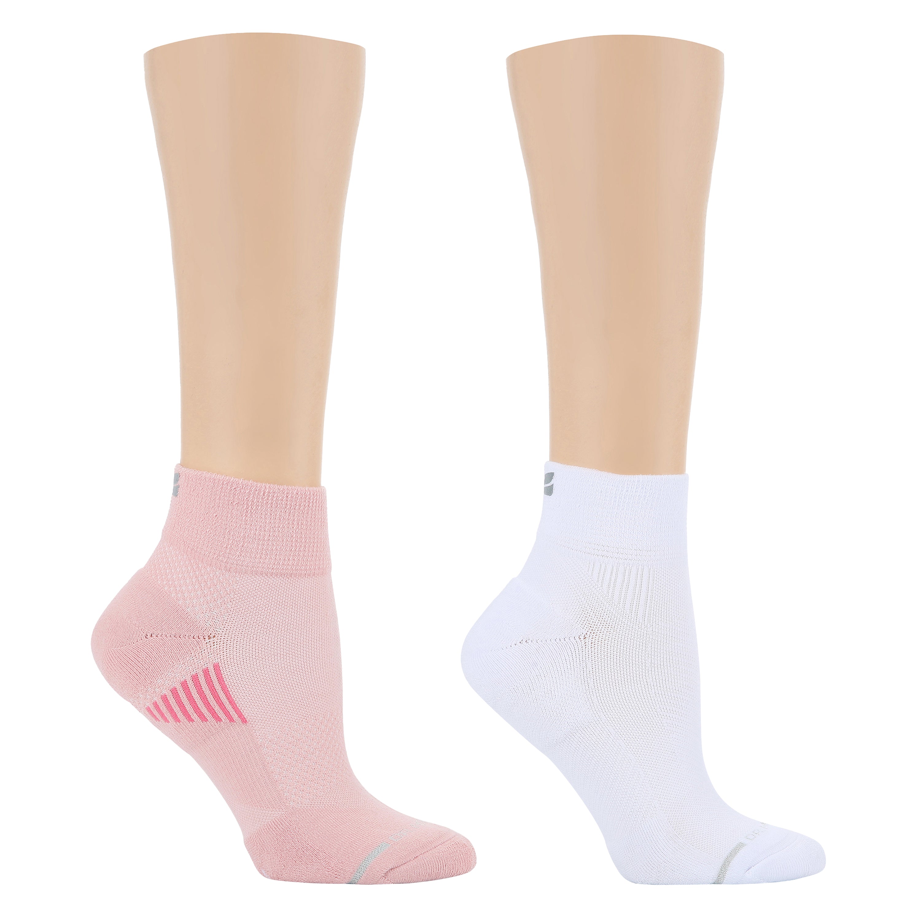Pop Texture | Performance Quarter Compression Socks for Women