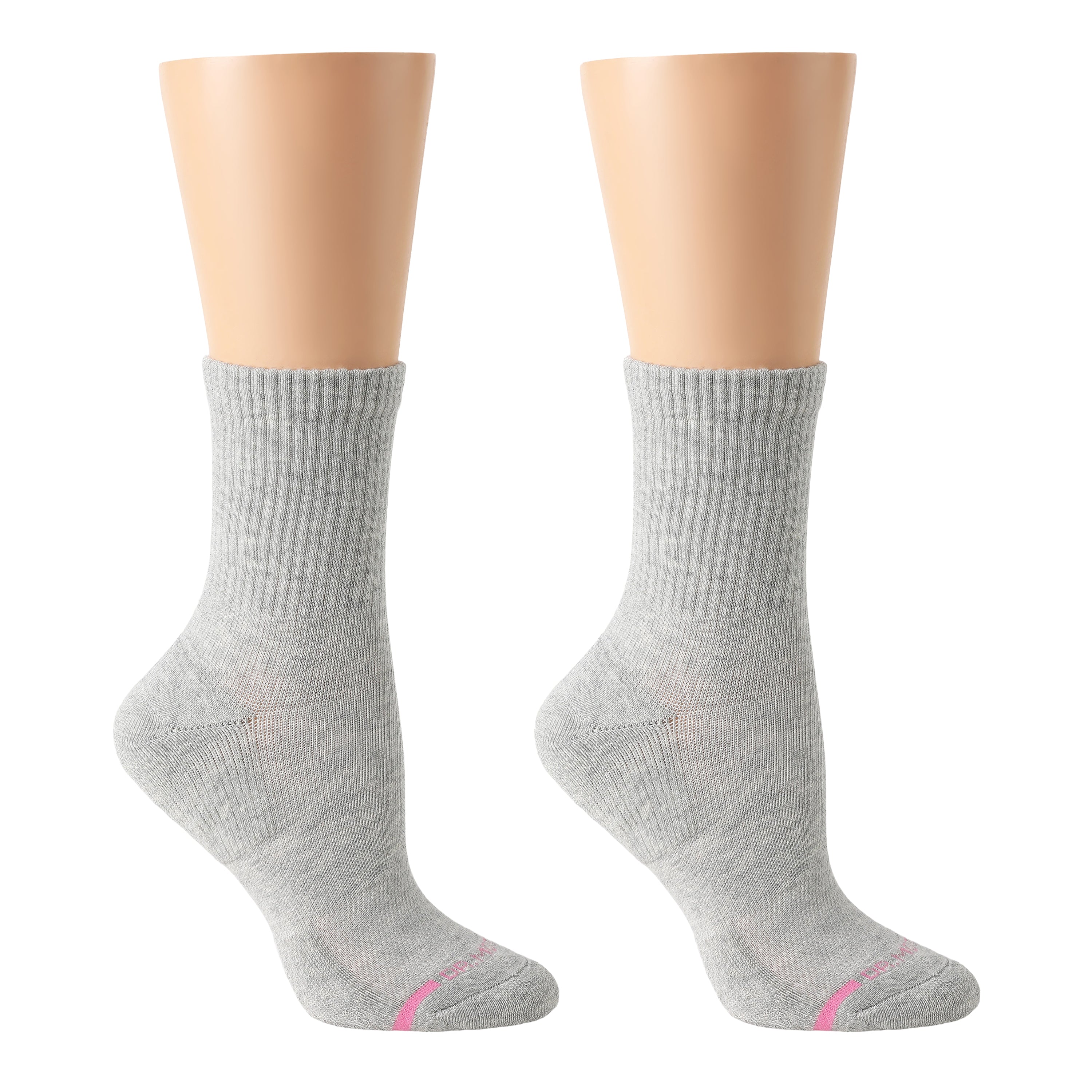 Ribbed | Mid-Crew Compression Socks For Women