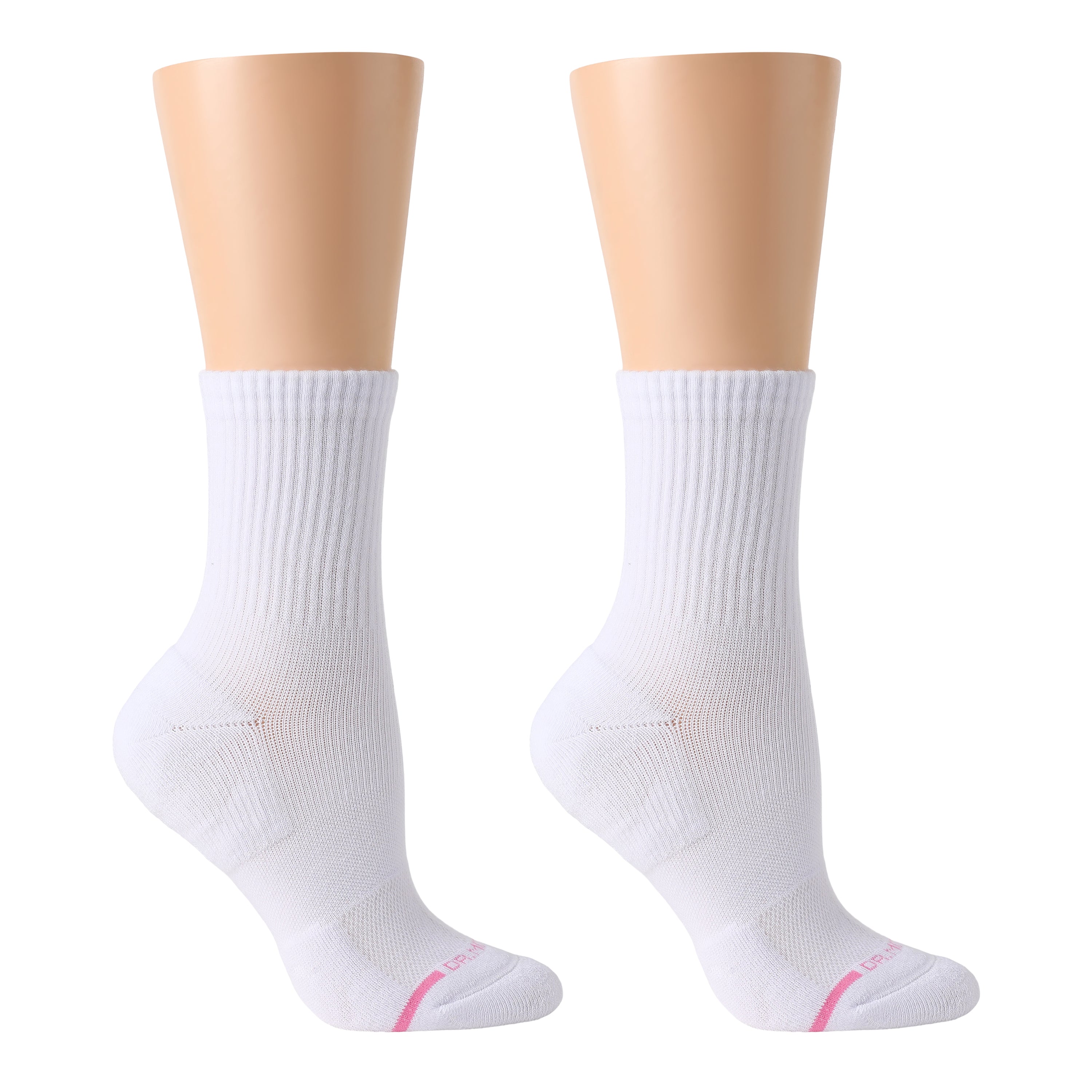 Ribbed | Mid-Crew Compression Socks For Women