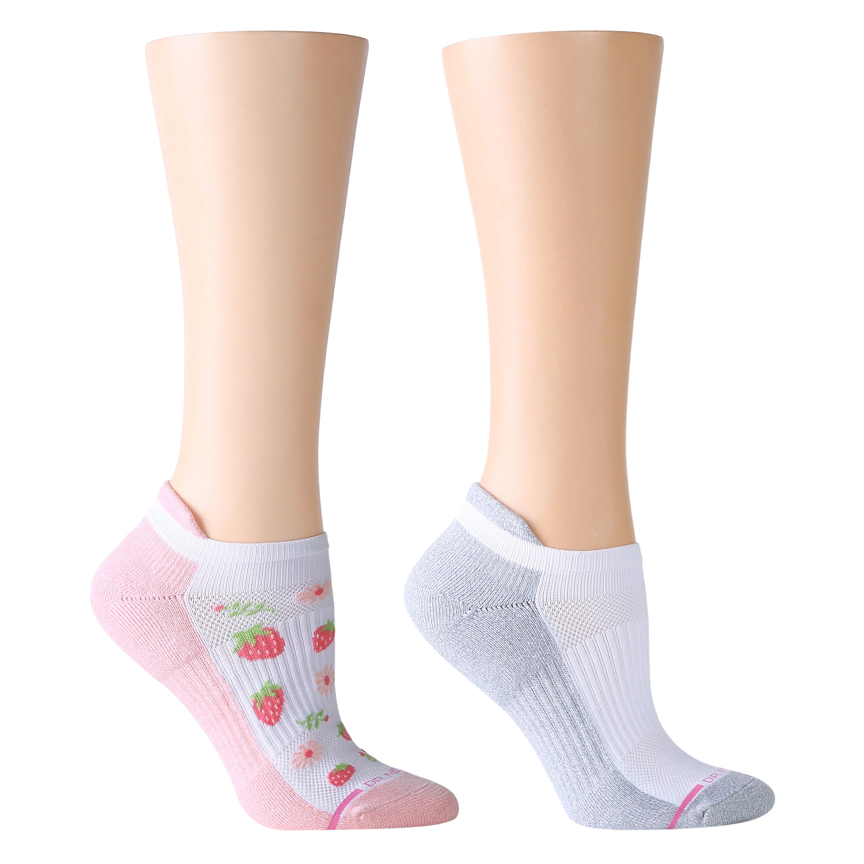 Strawberry Garden | Ankle Compression Socks For Women