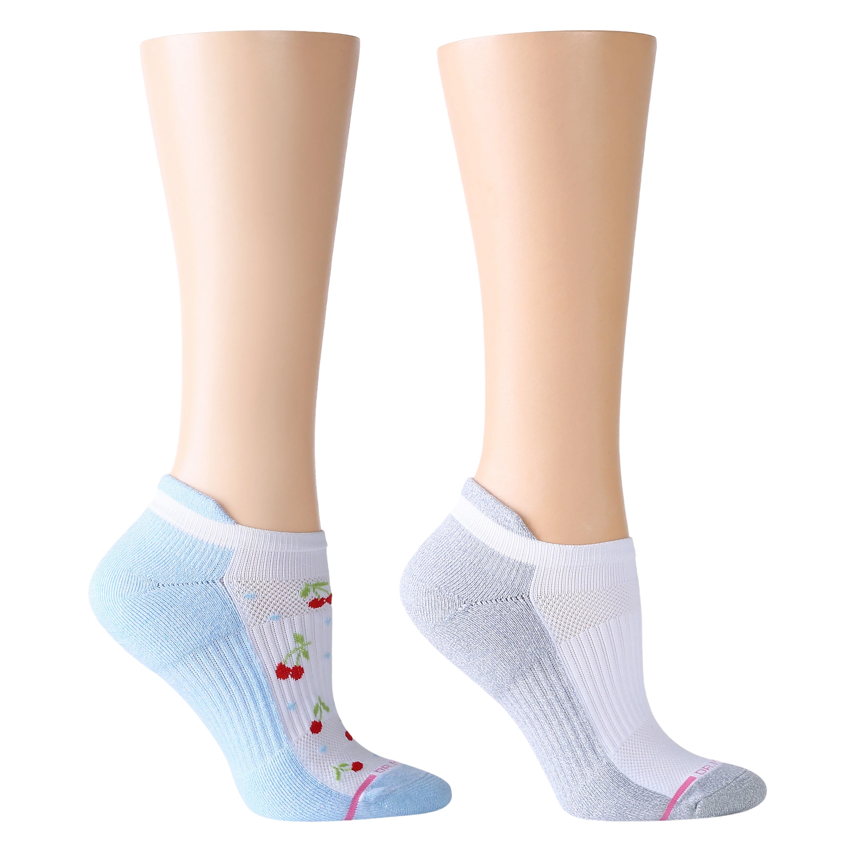 Cherry Mini Hearts | Ankle Compression Socks For Women